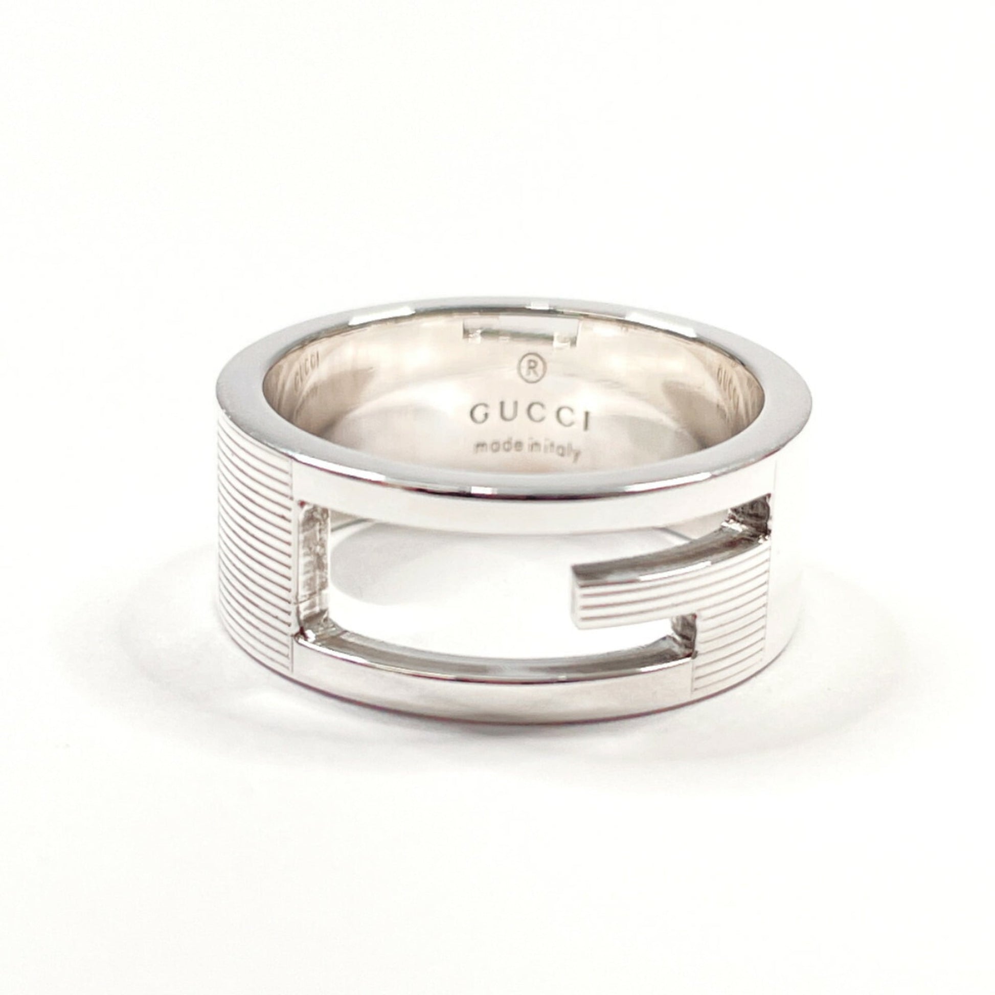 Gucci Silver Silver 925 Band Ring