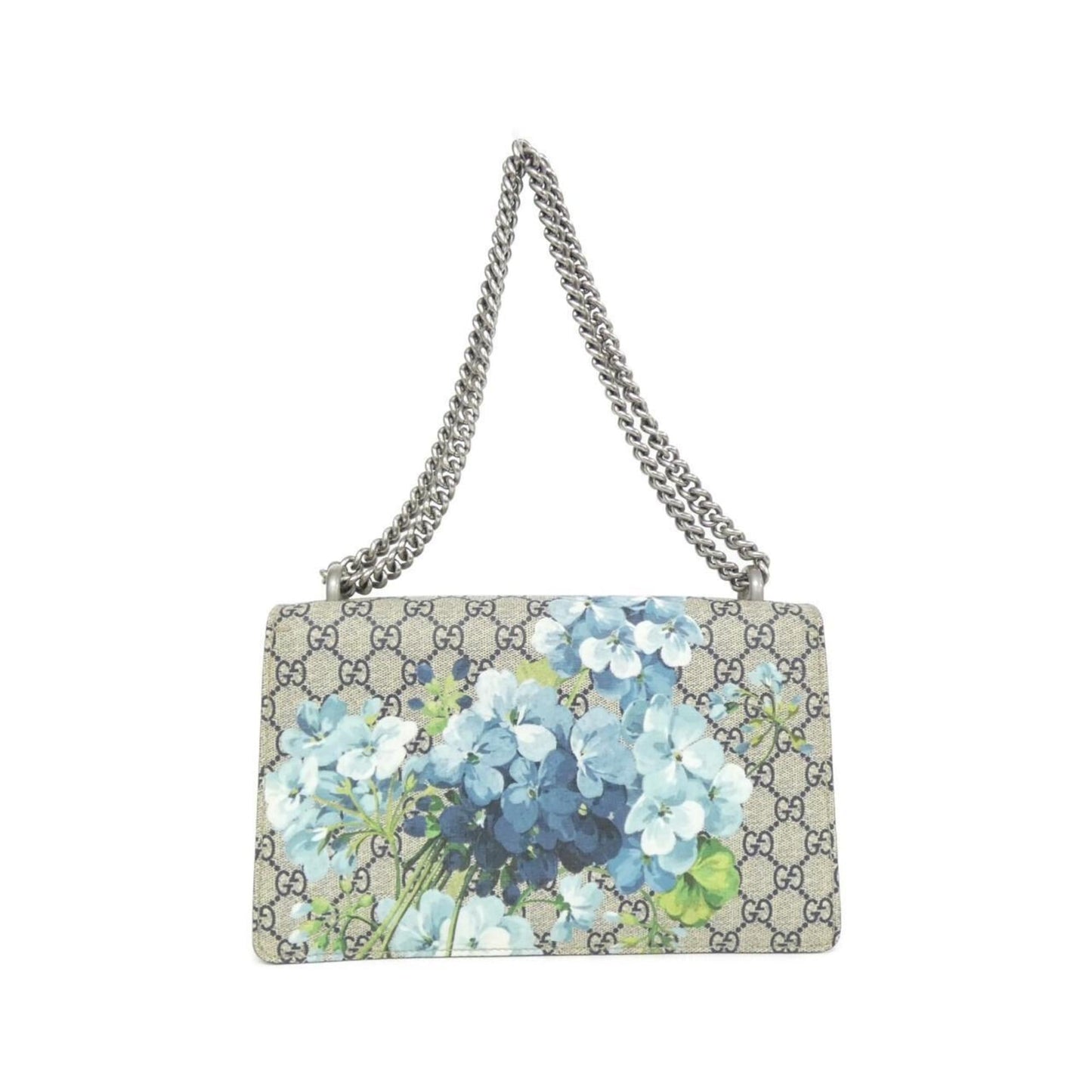 Gucci Beige Blue Gg Supreme Shoulder Bag