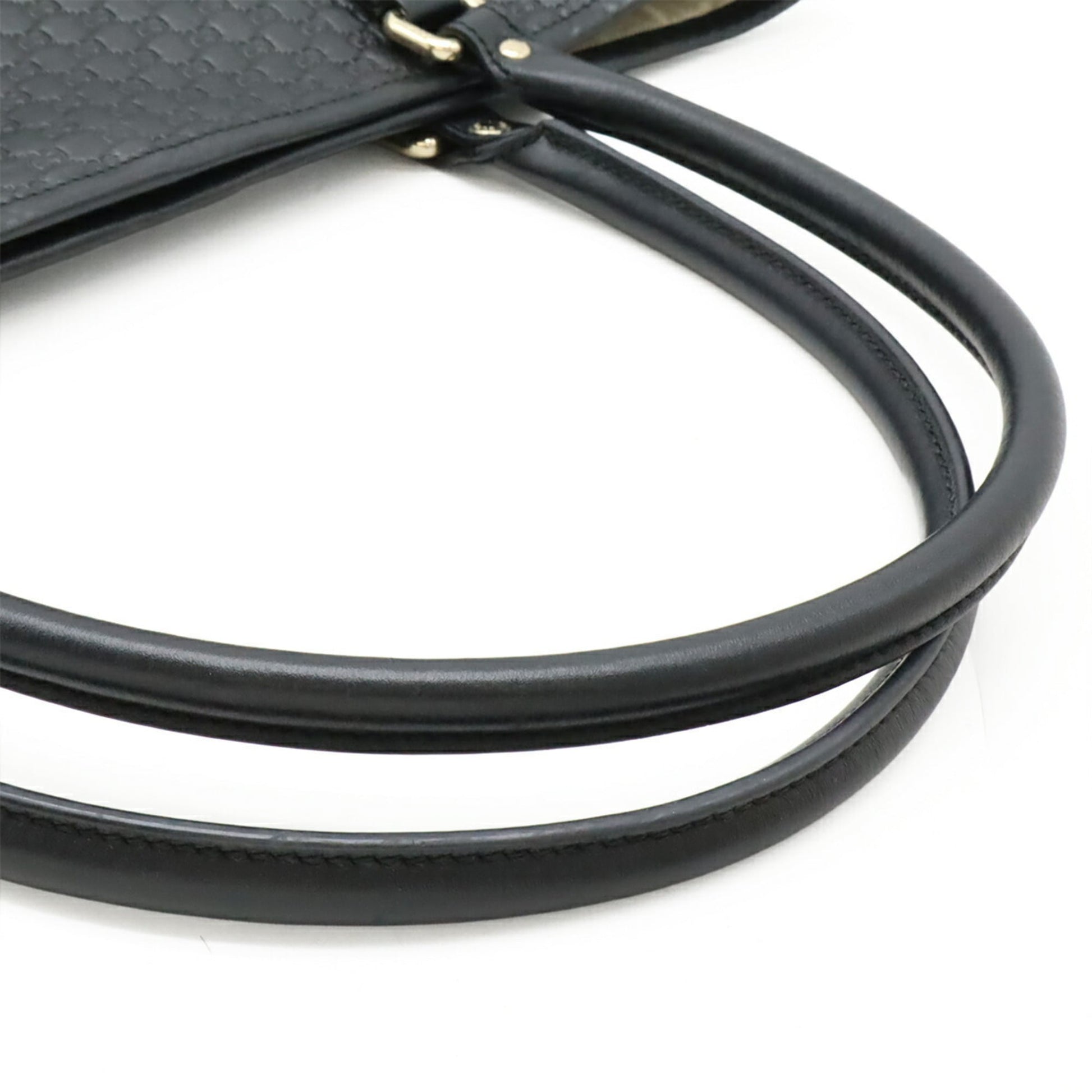 Gucci Microguccissima Black Micro Gg Leather Shoulder Bag Tote Bag