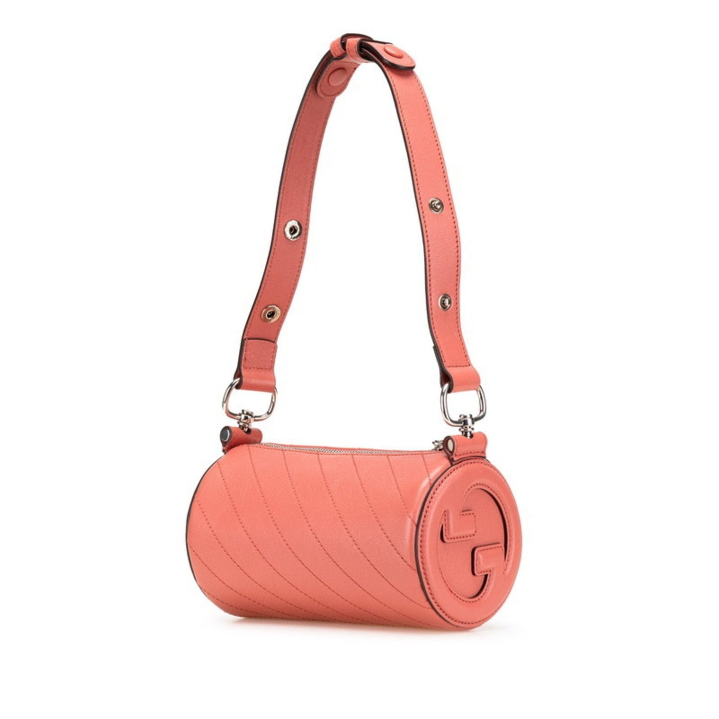 Gucci Pink Leather Shoulder Bag
