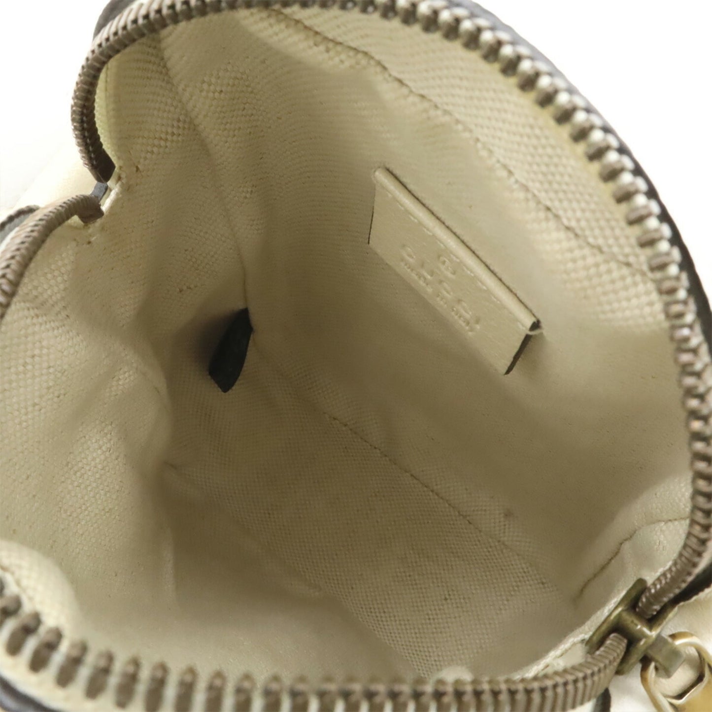 Gucci Ivory Leather Pochette Shoulder Bag