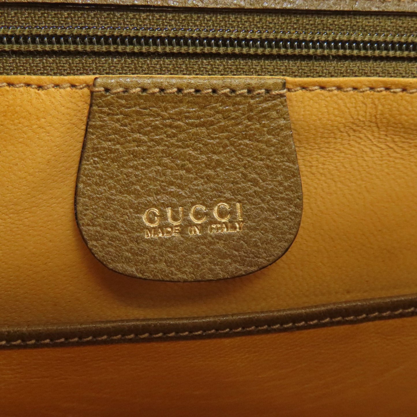 Gucci Brown Leather Handbag