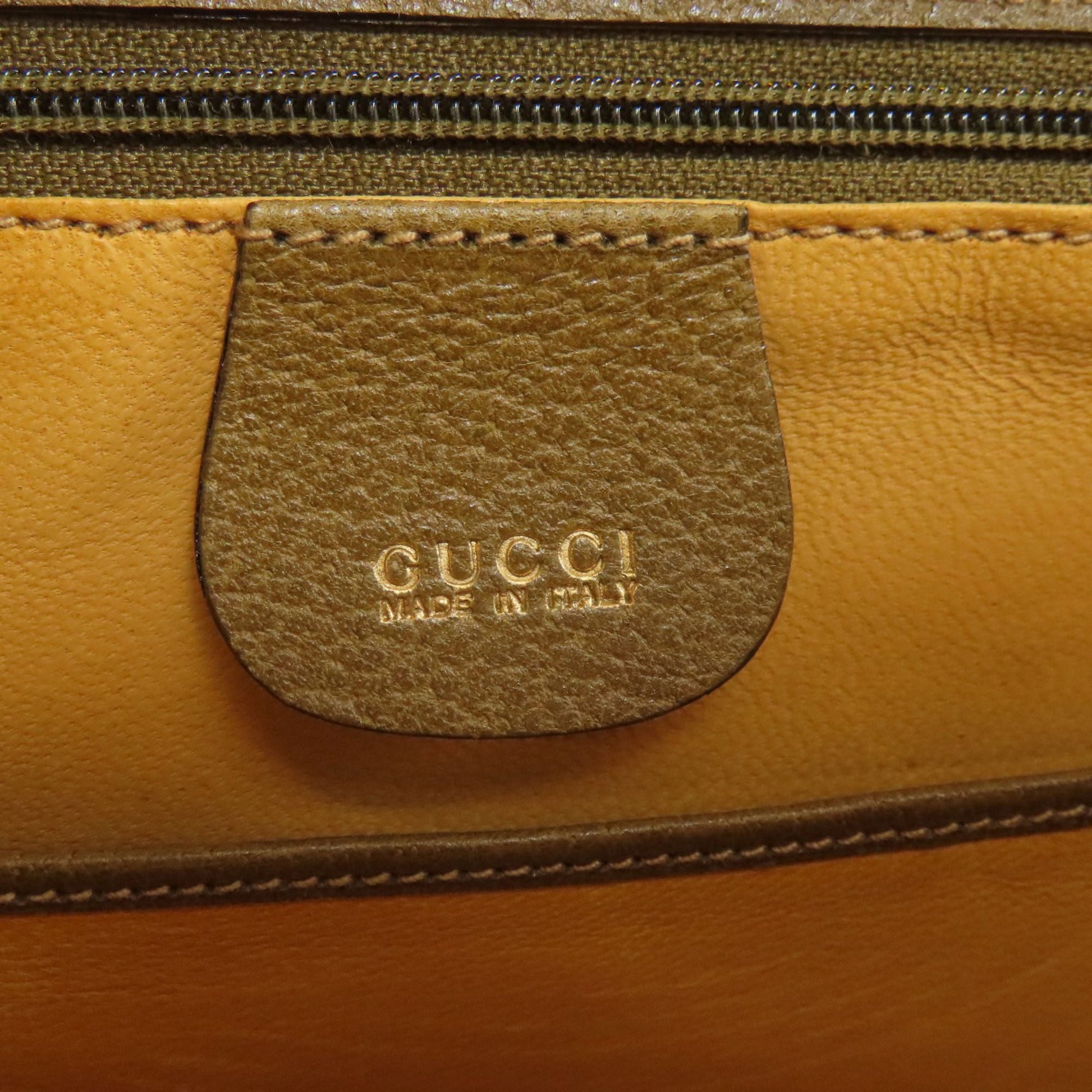 Gucci Brown Leather Handbag