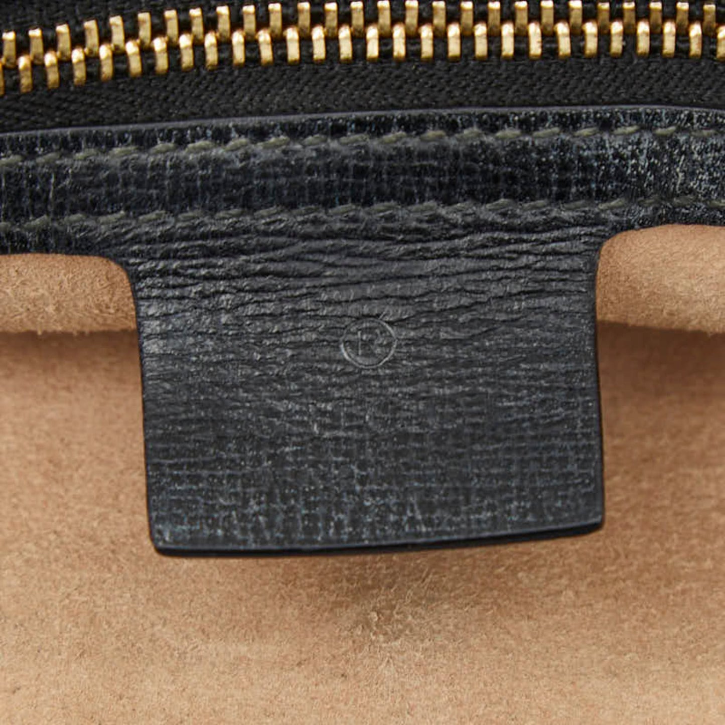Gucci Black Red Color Leather Shoulder Bag