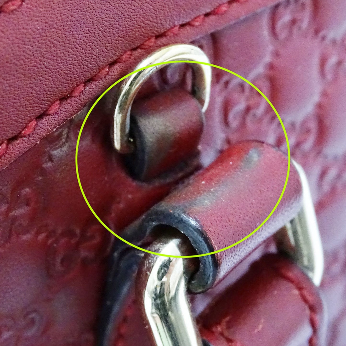Gucci Red Color Handbag Shoulder Bag
