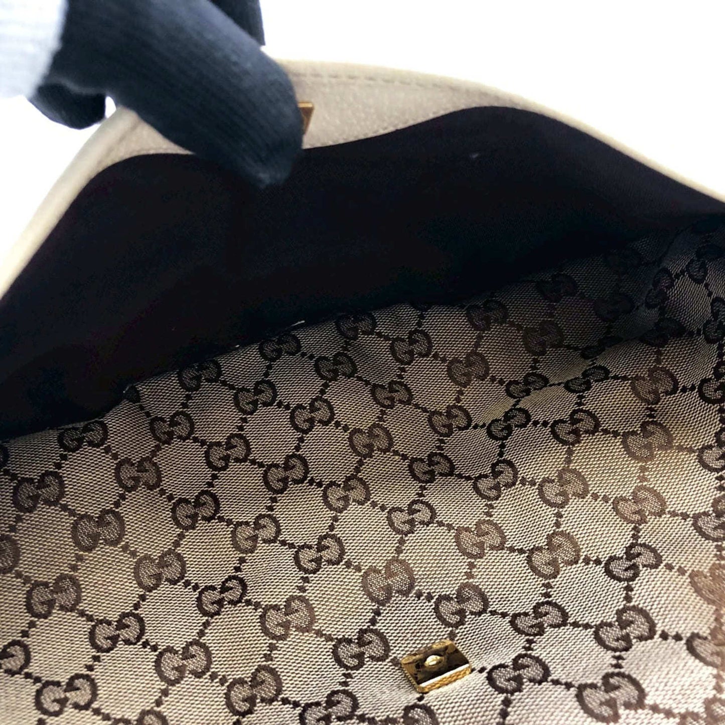 Gucci Gg Canvas Beige Gg Canvas Handbag Tote Bag