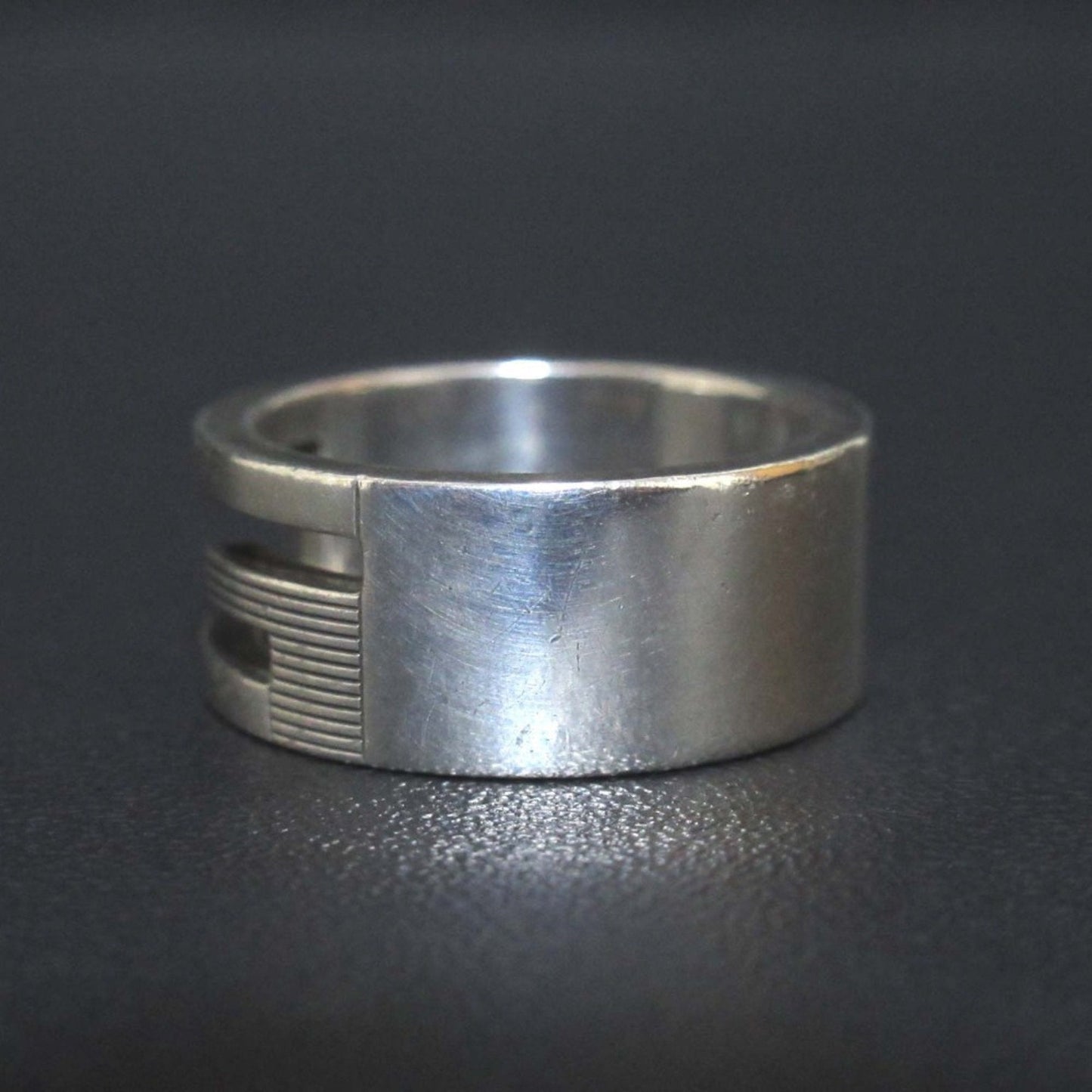 Gucci Silver Silver 925 Band Ring