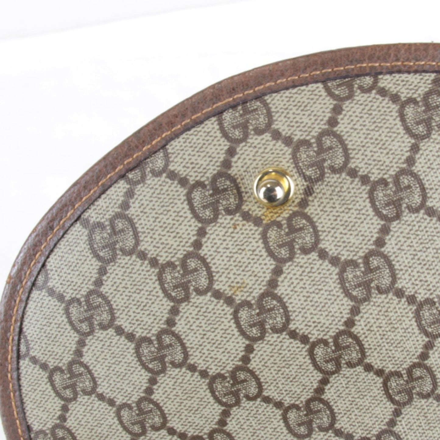 Gucci Brown Gg Supreme Shoulder Bag