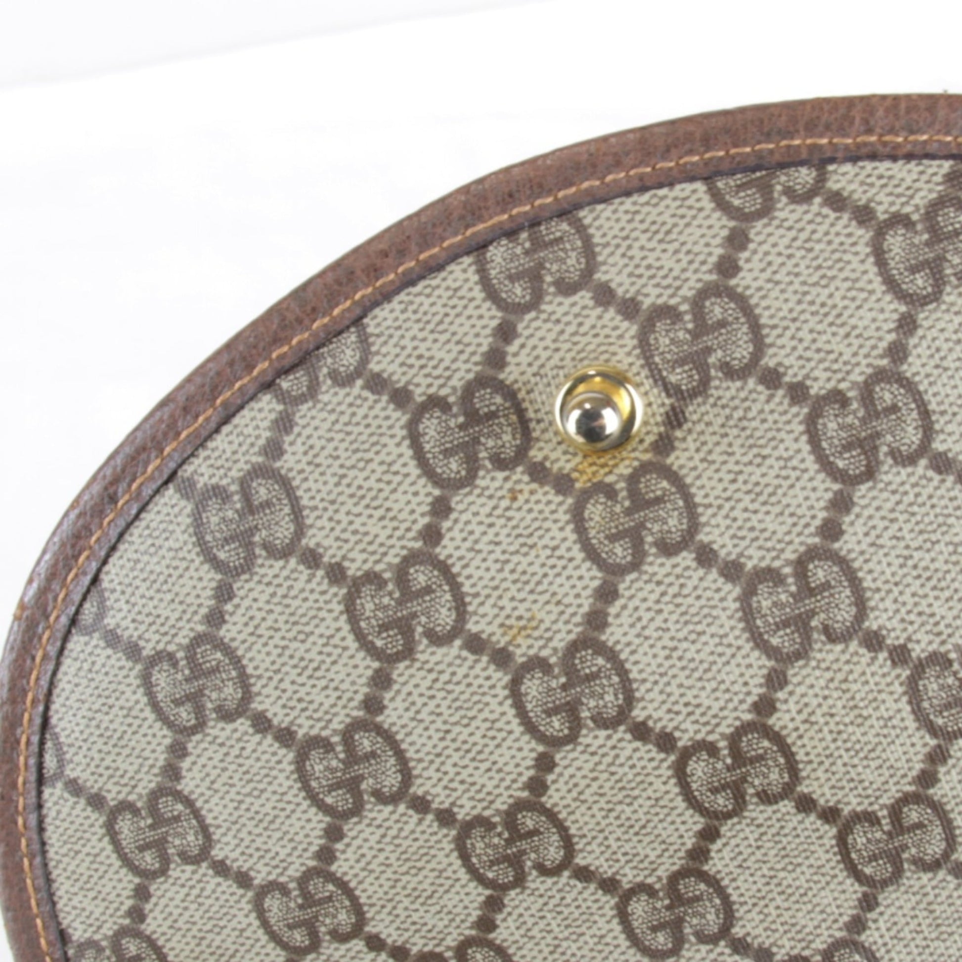 Gucci Brown Gg Supreme Shoulder Bag