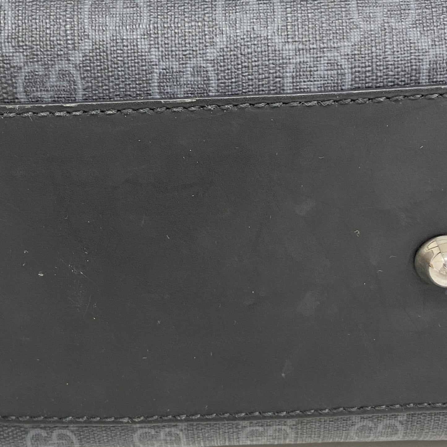 Gucci Black Pvc Shoulder Bag