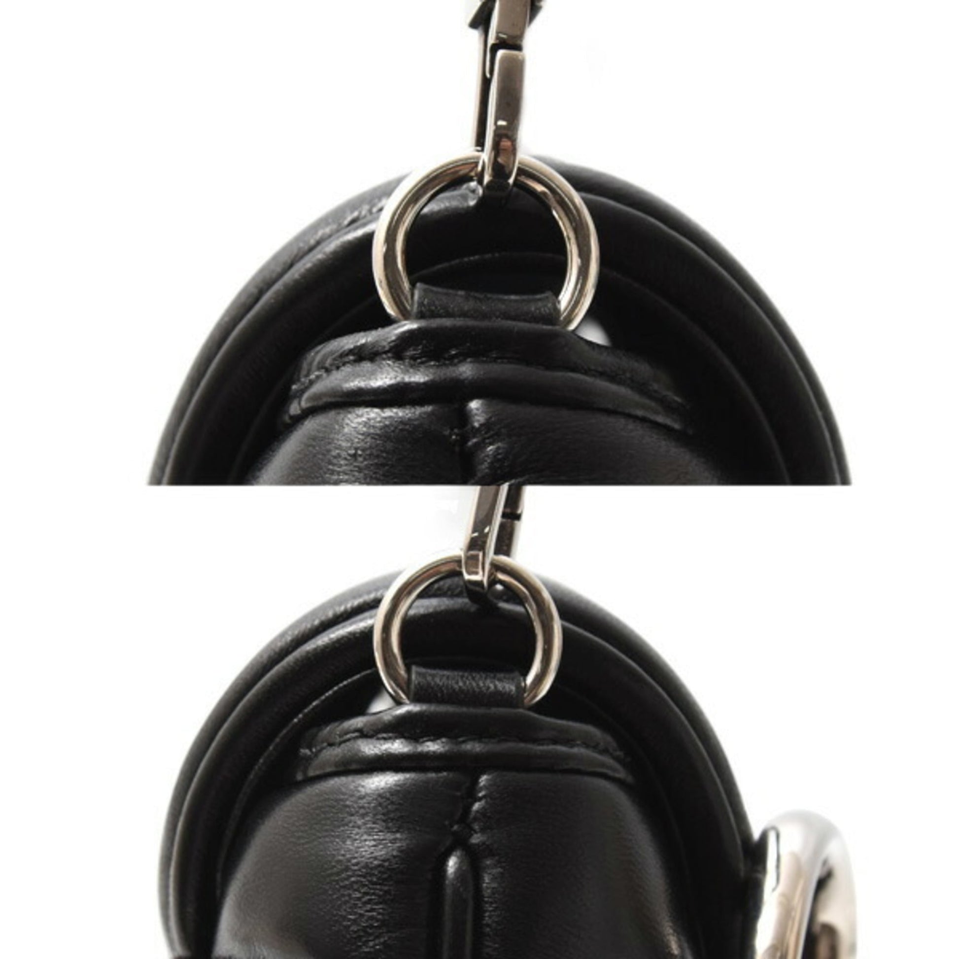 Gucci Black Leather Shoulder Bag