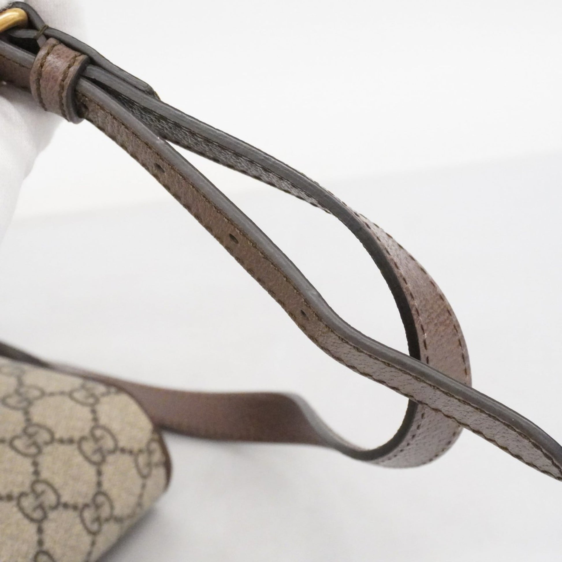Gucci Brown Pvc Shoulder Bag
