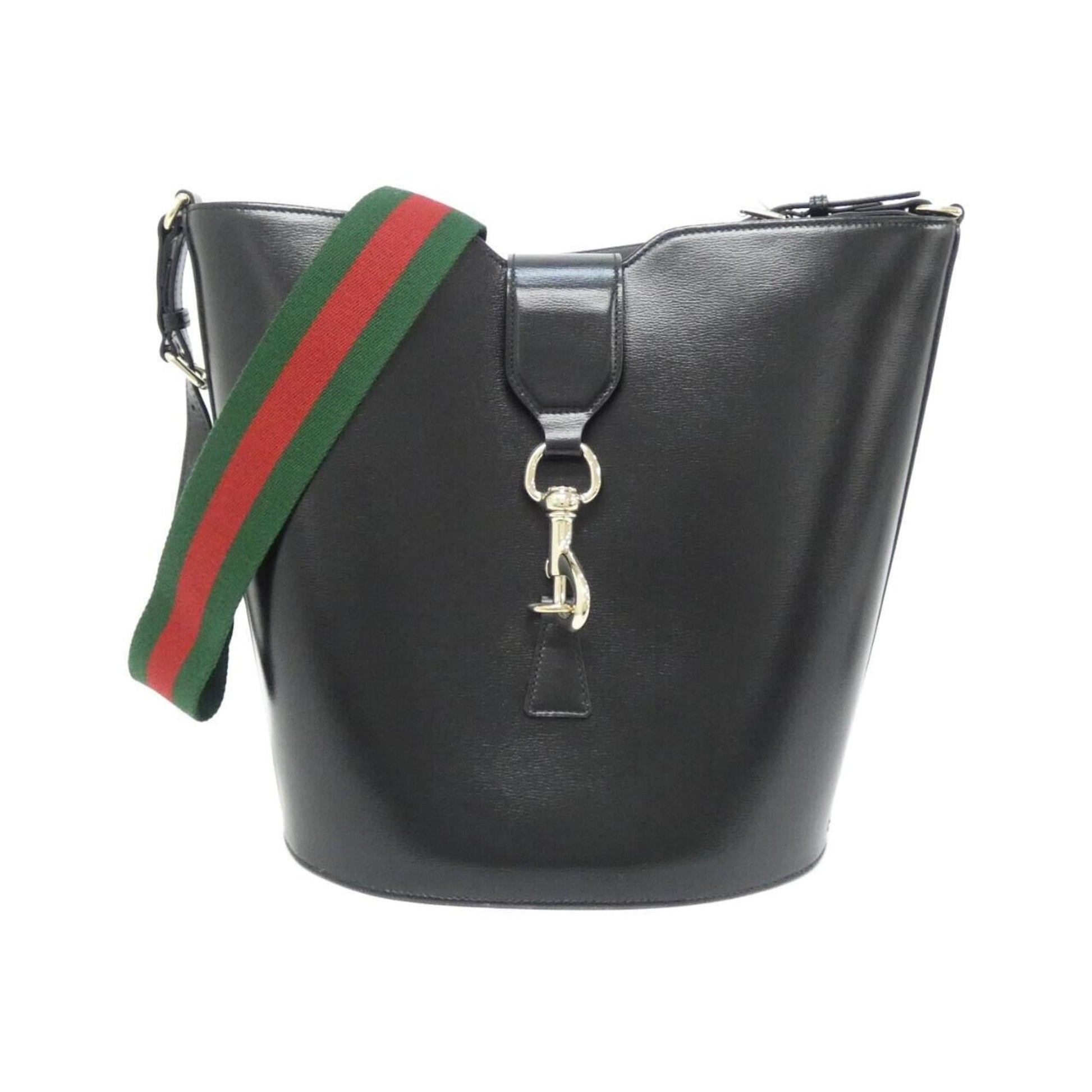 Gucci Black Leather Shoulder Bag
