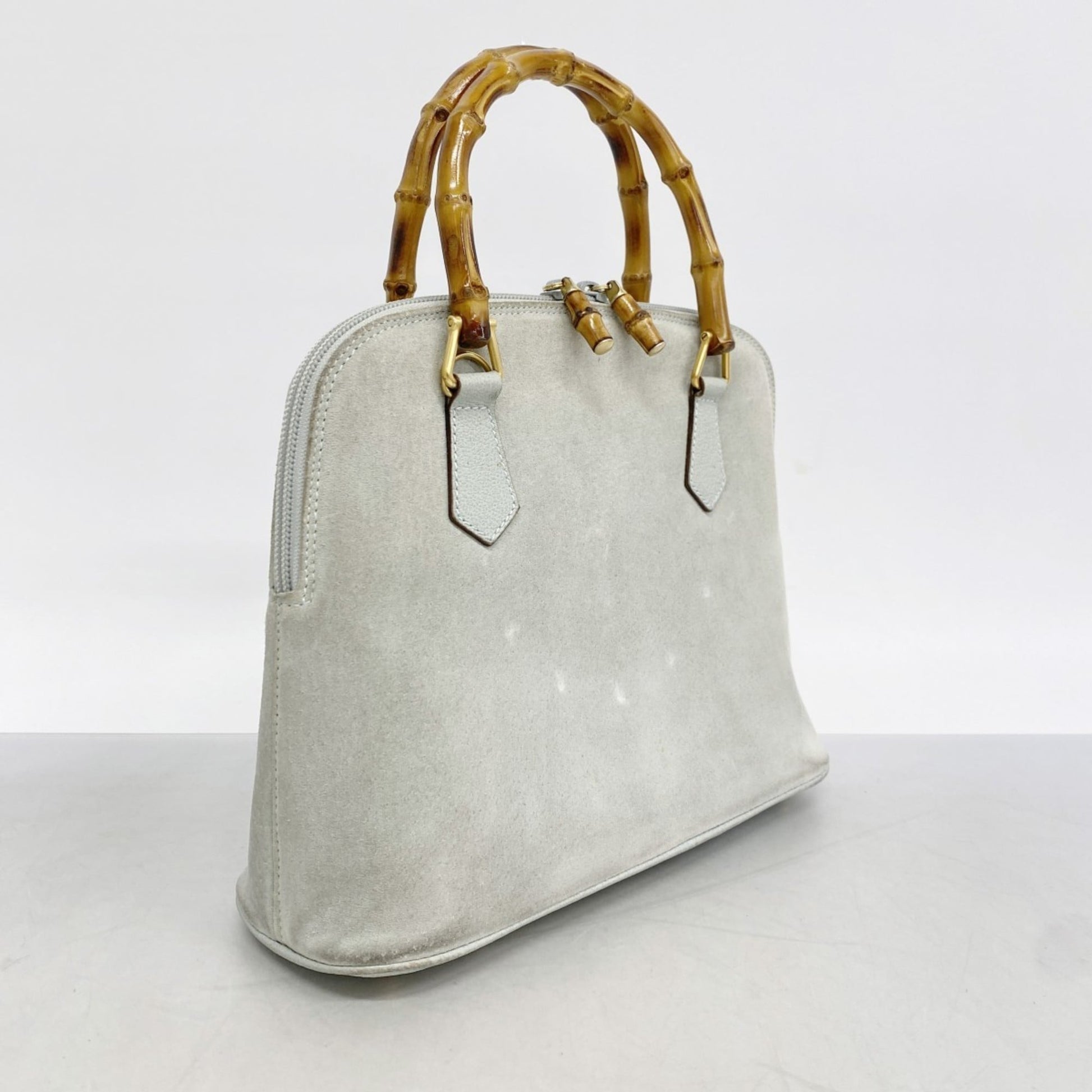 Gucci Sky Blue Suede Handbag