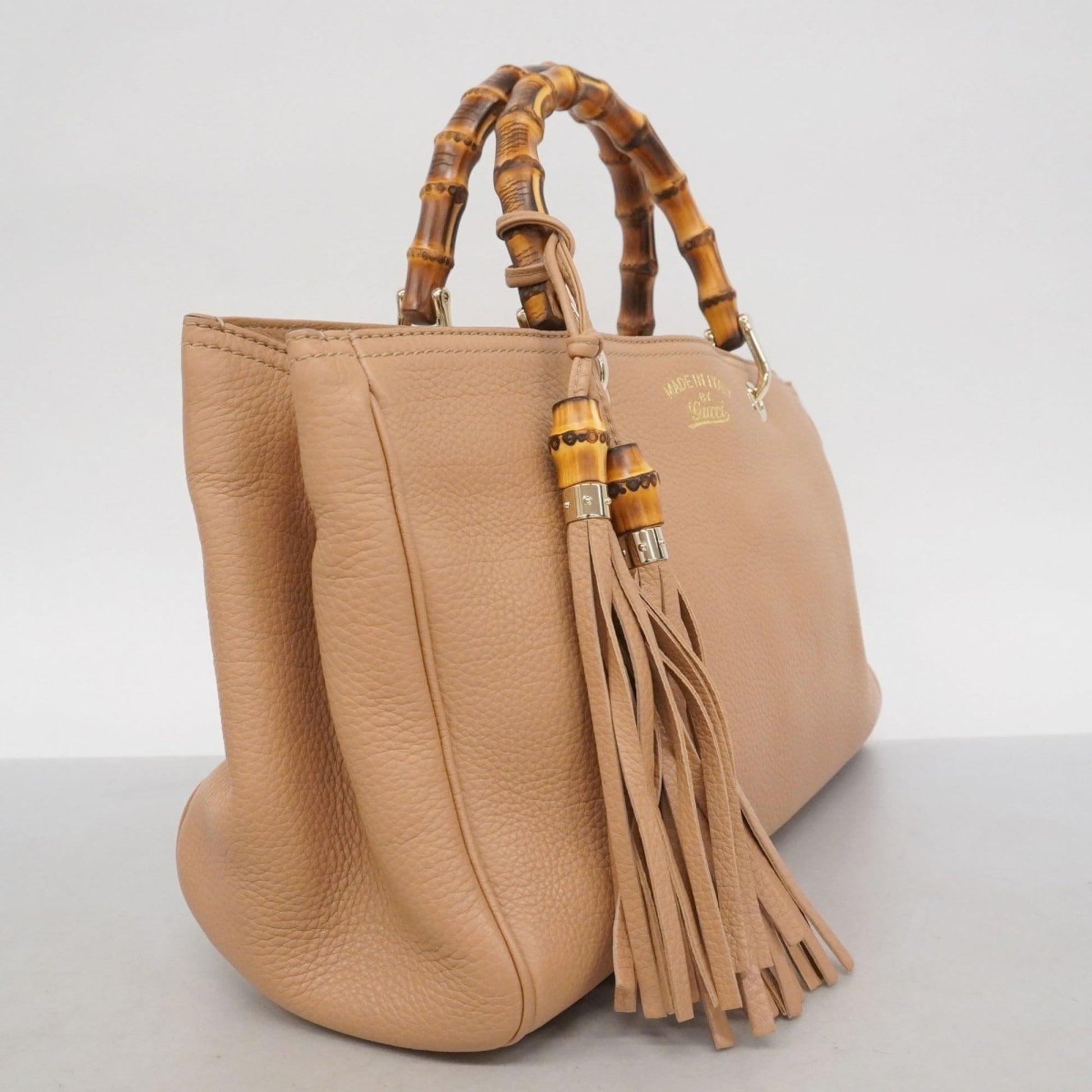 Gucci Beige Leather Handbag