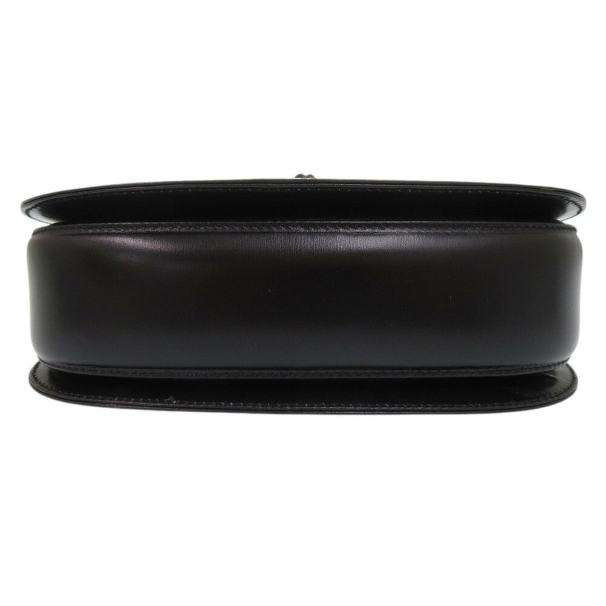 Gucci Black Leather Handbag Shoulder Bag