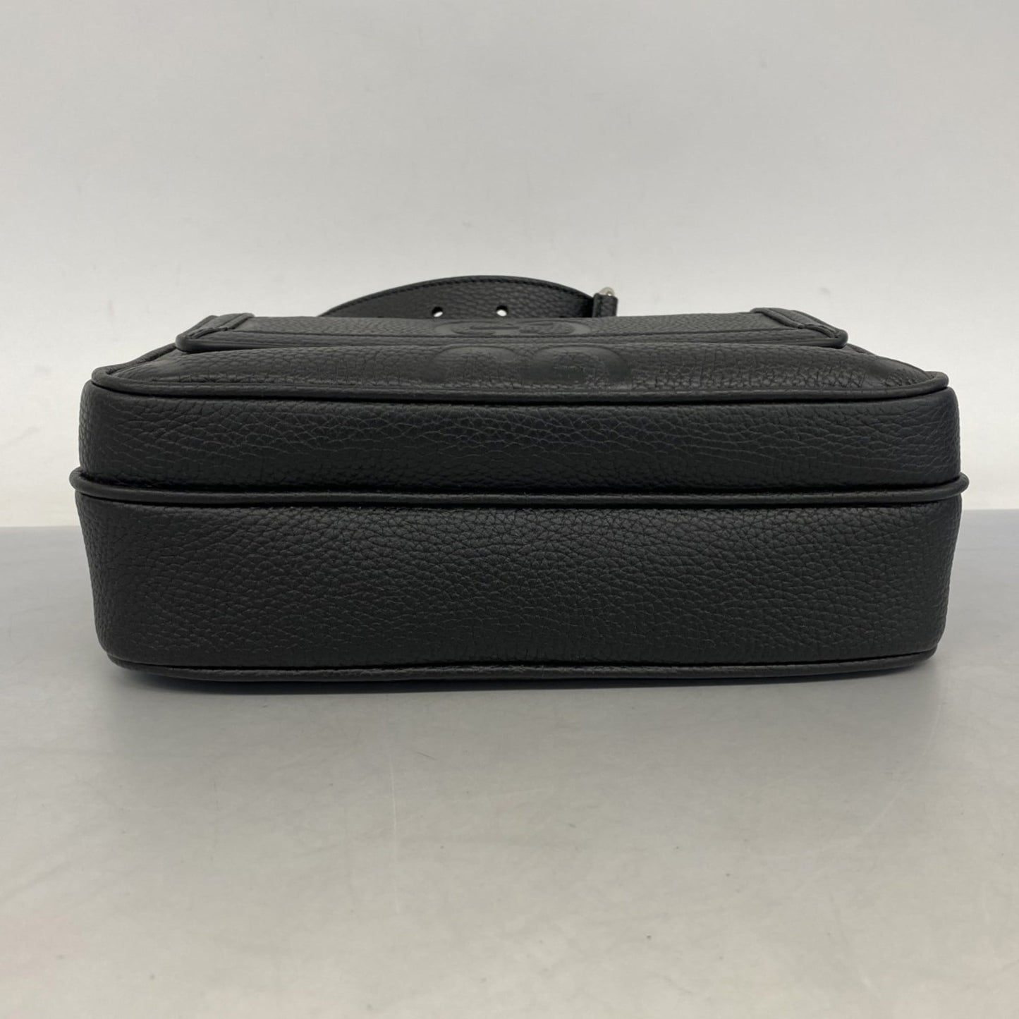 Gucci Black Leather Sling Bag