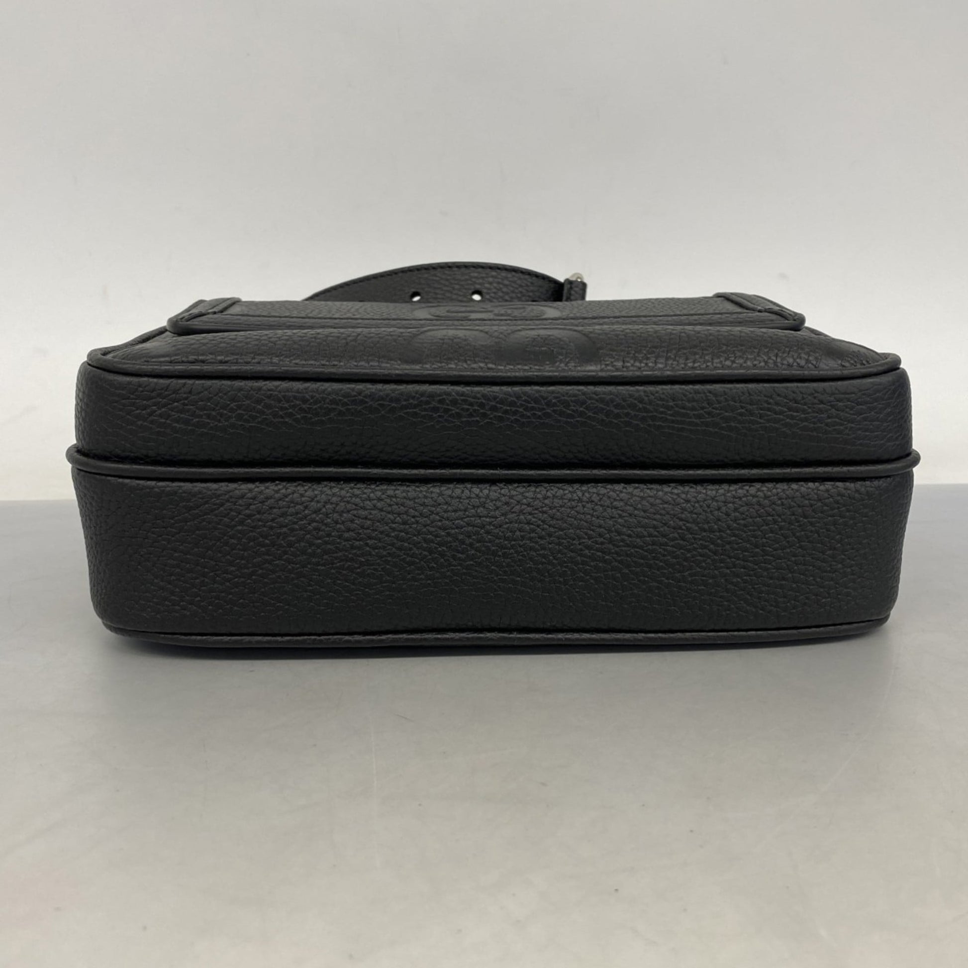 Gucci Black Leather Sling Bag