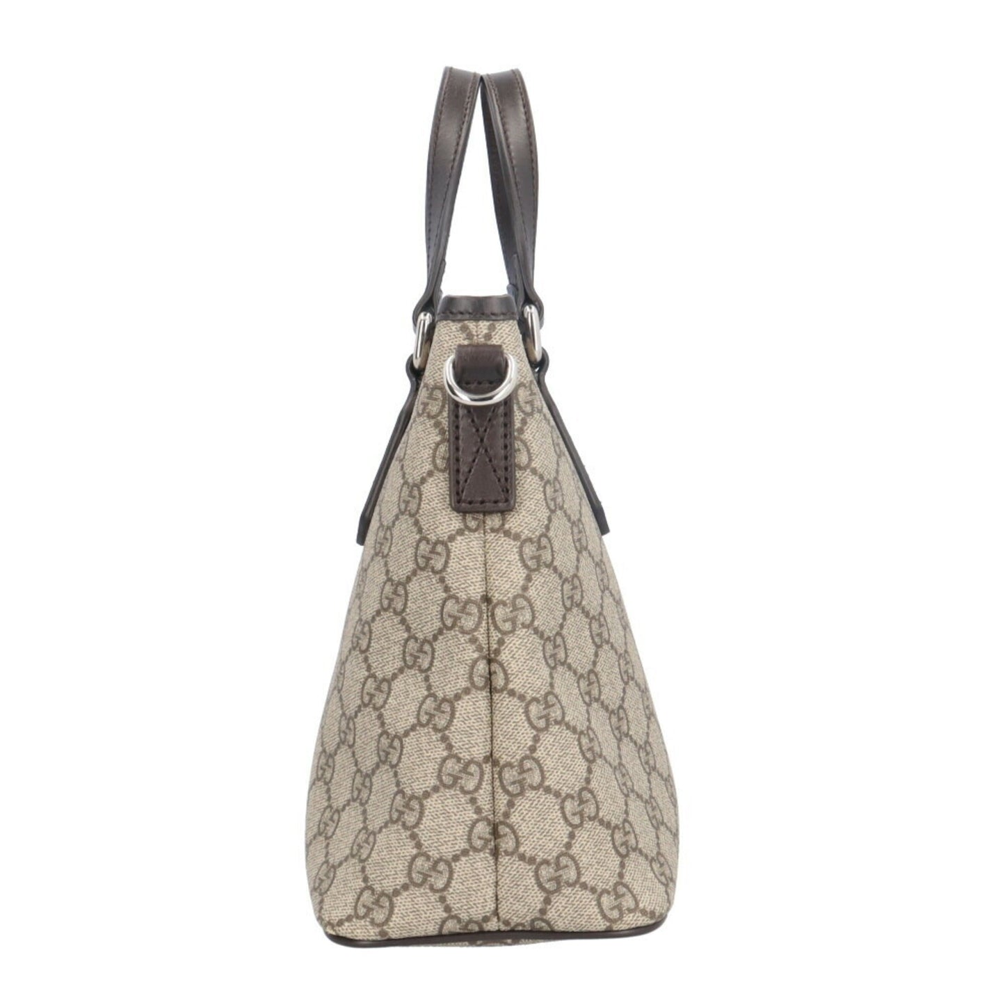 Gucci Beige Brown Gg Supreme Shoulder Bag