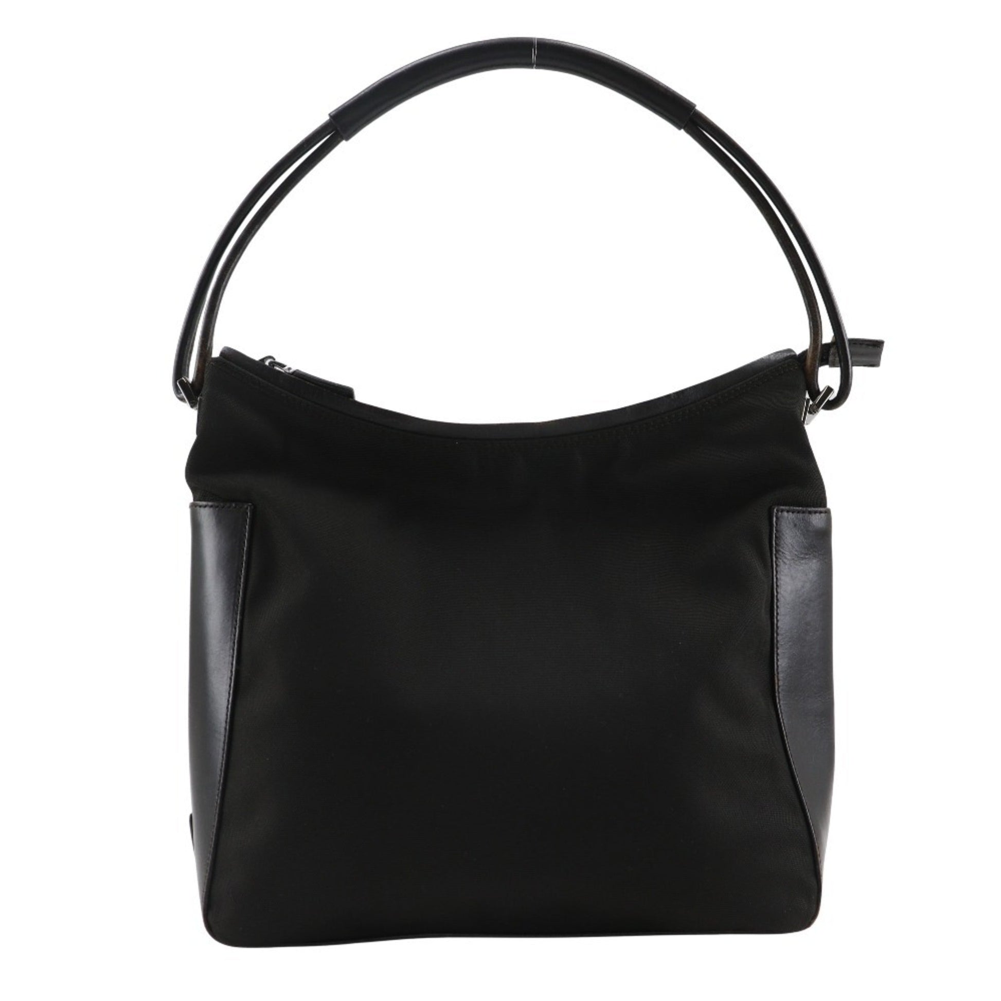 Gucci Black Nylon Canvas Shoulder Bag