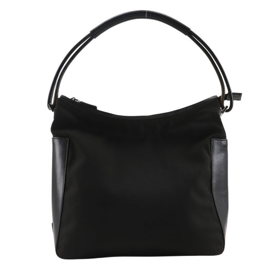 Gucci Black Nylon Canvas Shoulder Bag