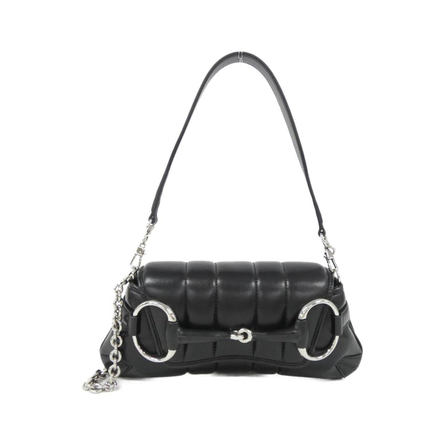 Gucci Black Leather Shoulder Bag
