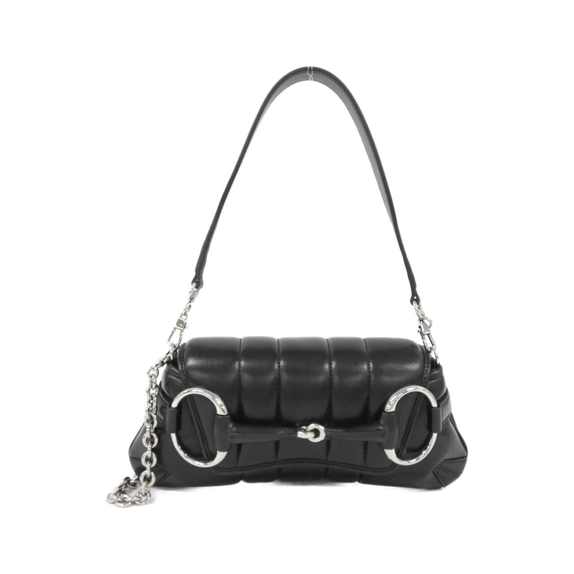 Gucci Black Leather Shoulder Bag