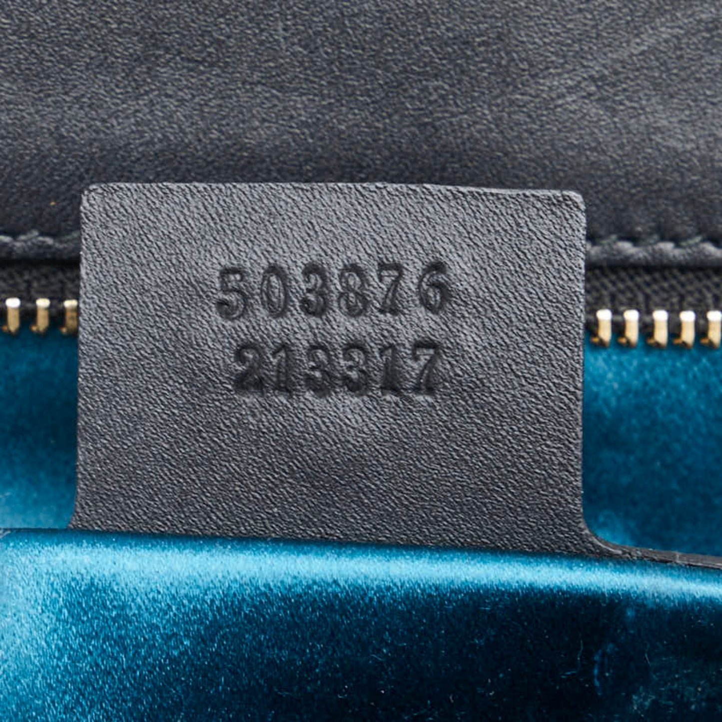 Gucci Black Navy Red Color Leather Suede Shoulder Bag