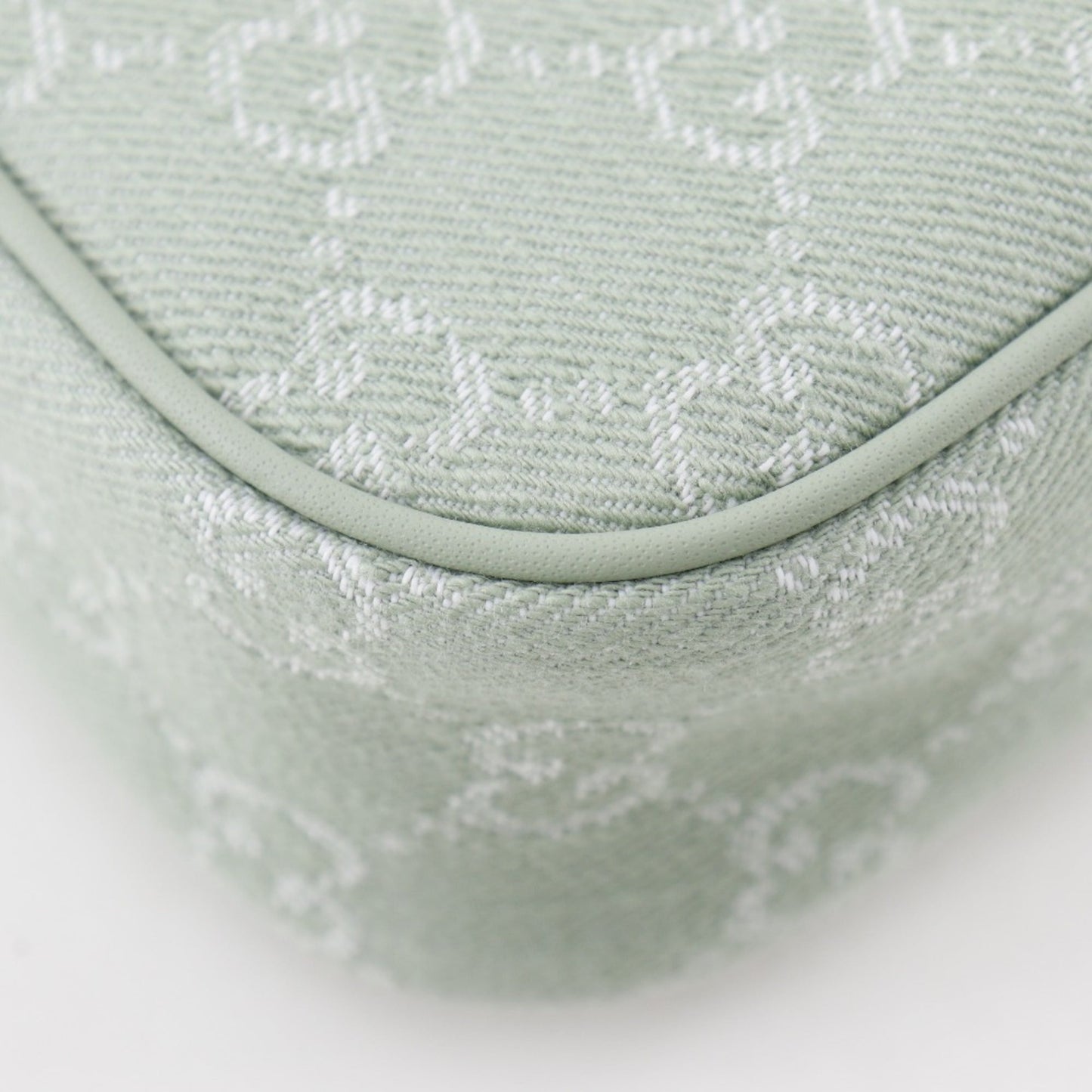 Gucci Green Pale Green Gg Canvas Shoulder Bag