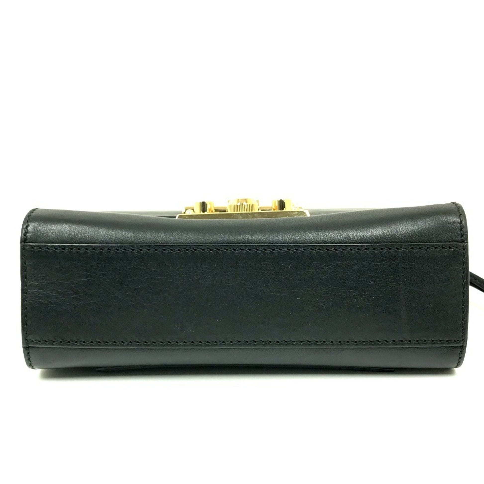 Gucci Black Leather Shoulder Bag