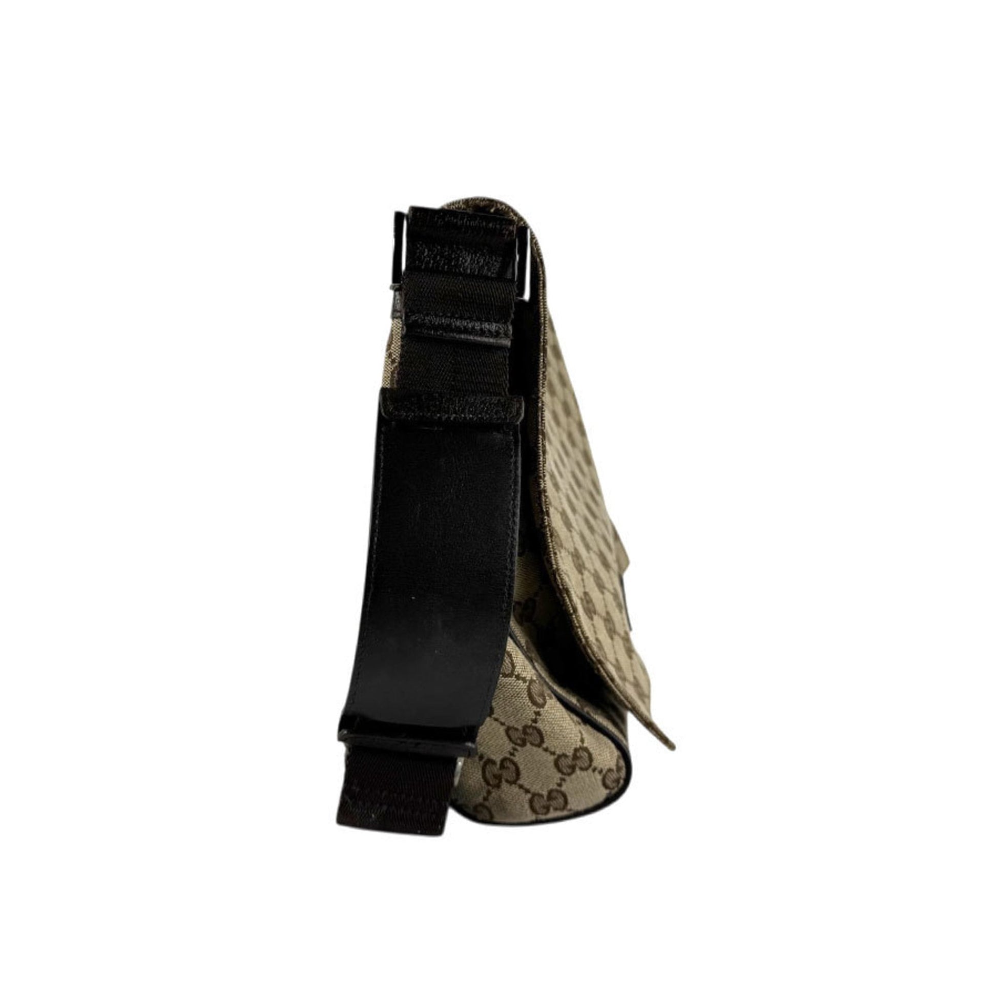 Gucci Brown Gg Canvas Shoulder Bag
