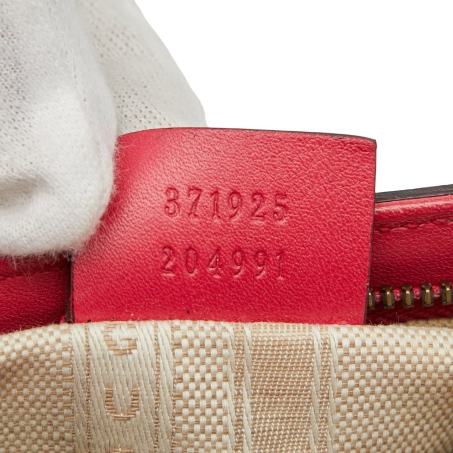 Gucci Red Color Patent Leather Handbag Shoulder Bag