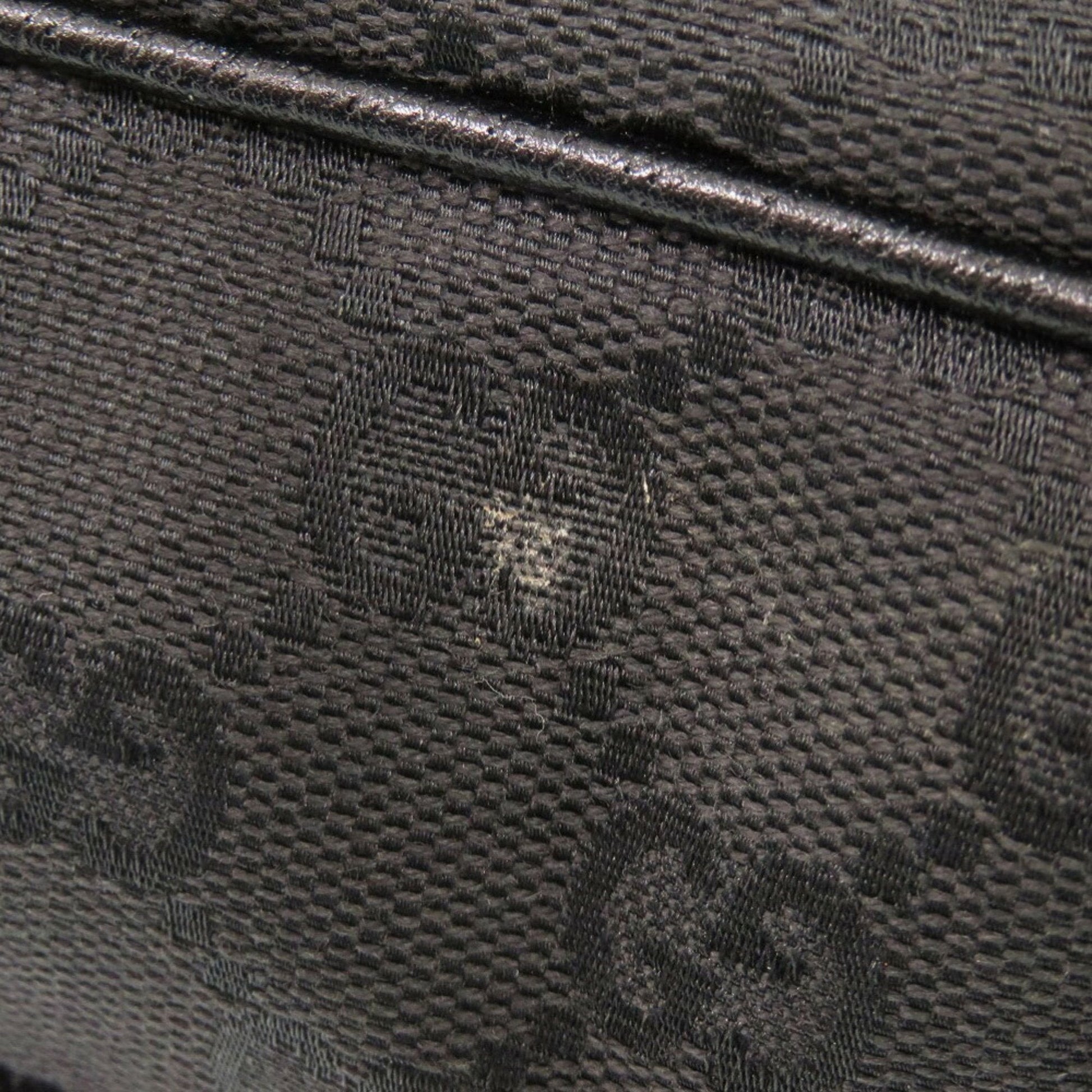 Gucci Black Gg Canvas Handbag Tote Bag