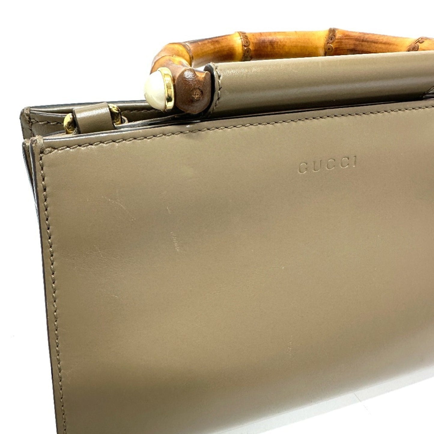 Gucci Brown Leather Handbag