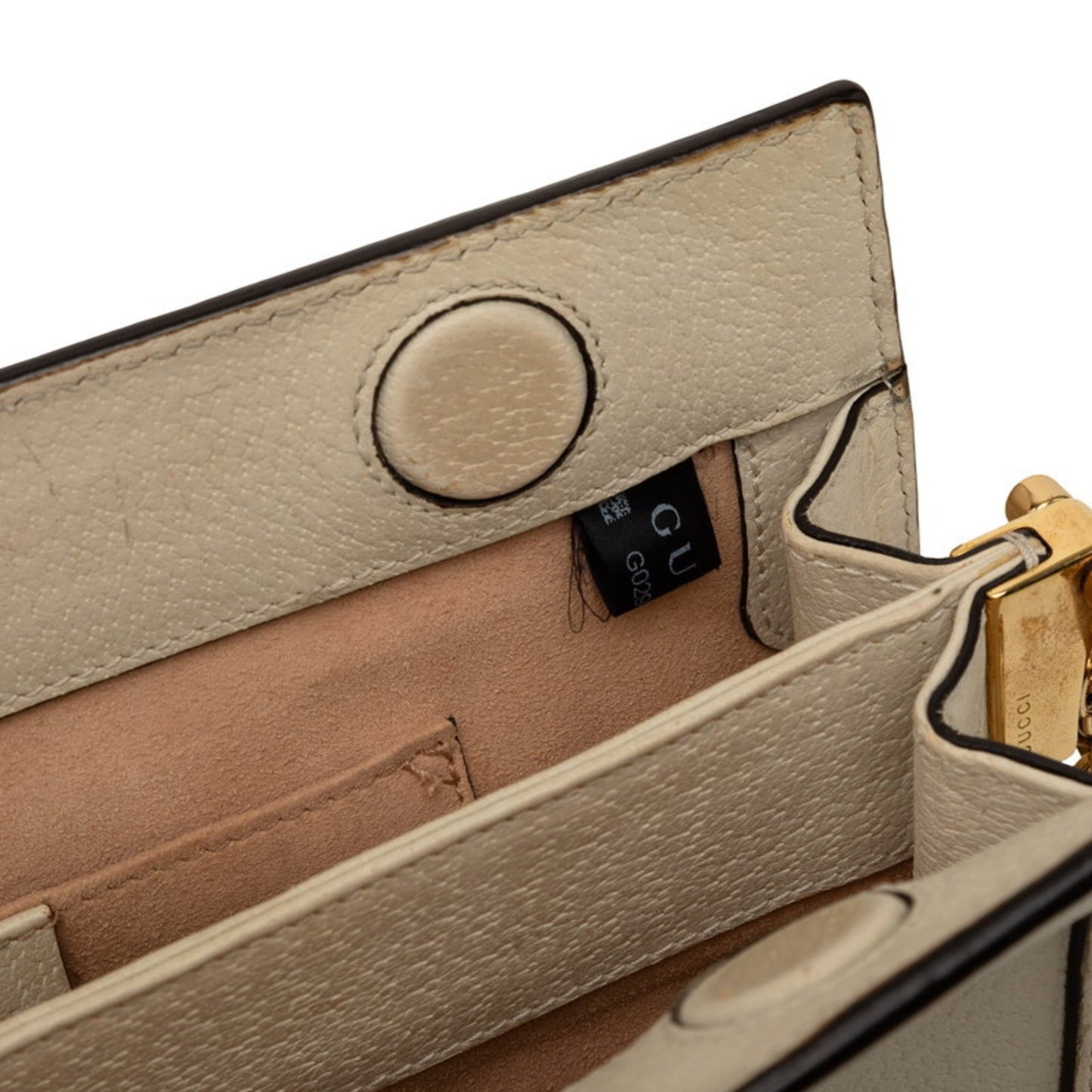 Gucci Beige Multi-Color Leather Shoulder Bag