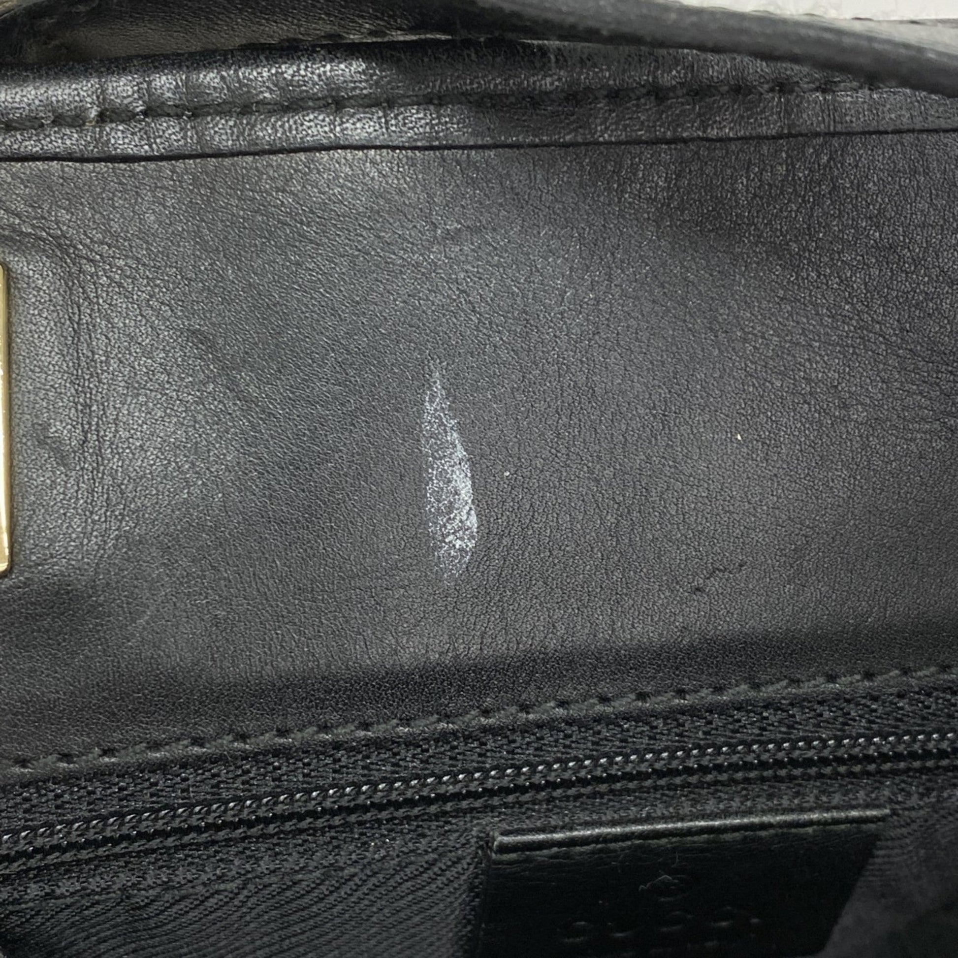 Gucci Black Brown Canvas Tote Bag