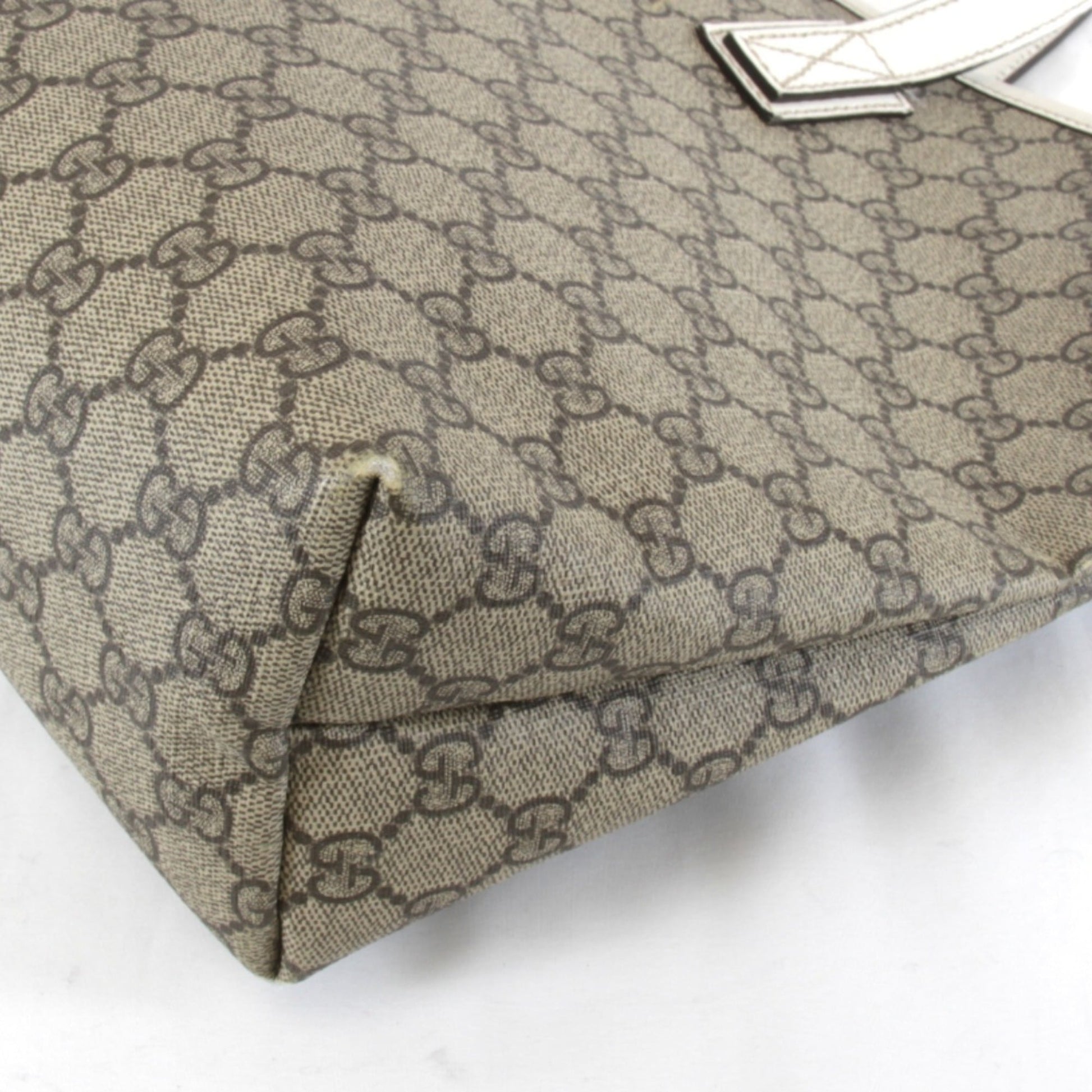 Gucci Brown Gg Supreme Tote Bag