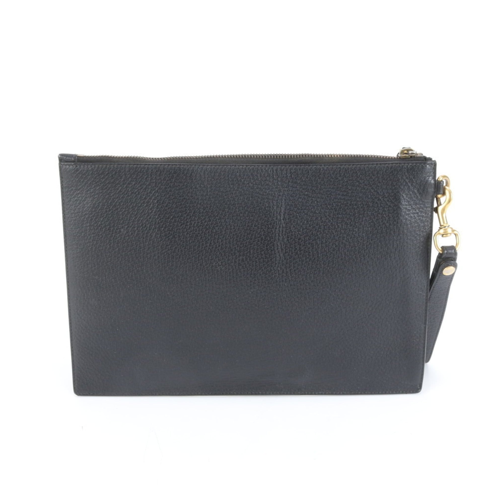 Gucci Black Leather Pouch