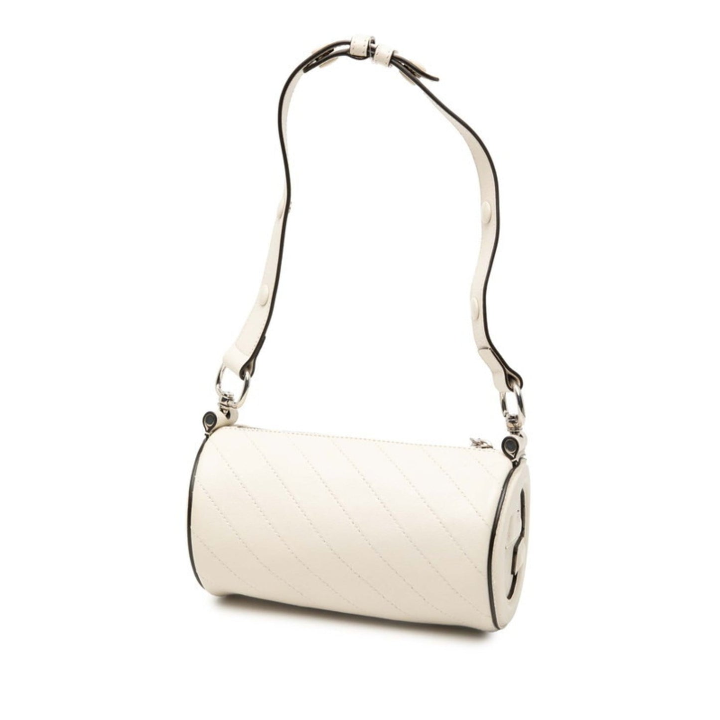 Gucci Ivory White Leather Shoulder Bag