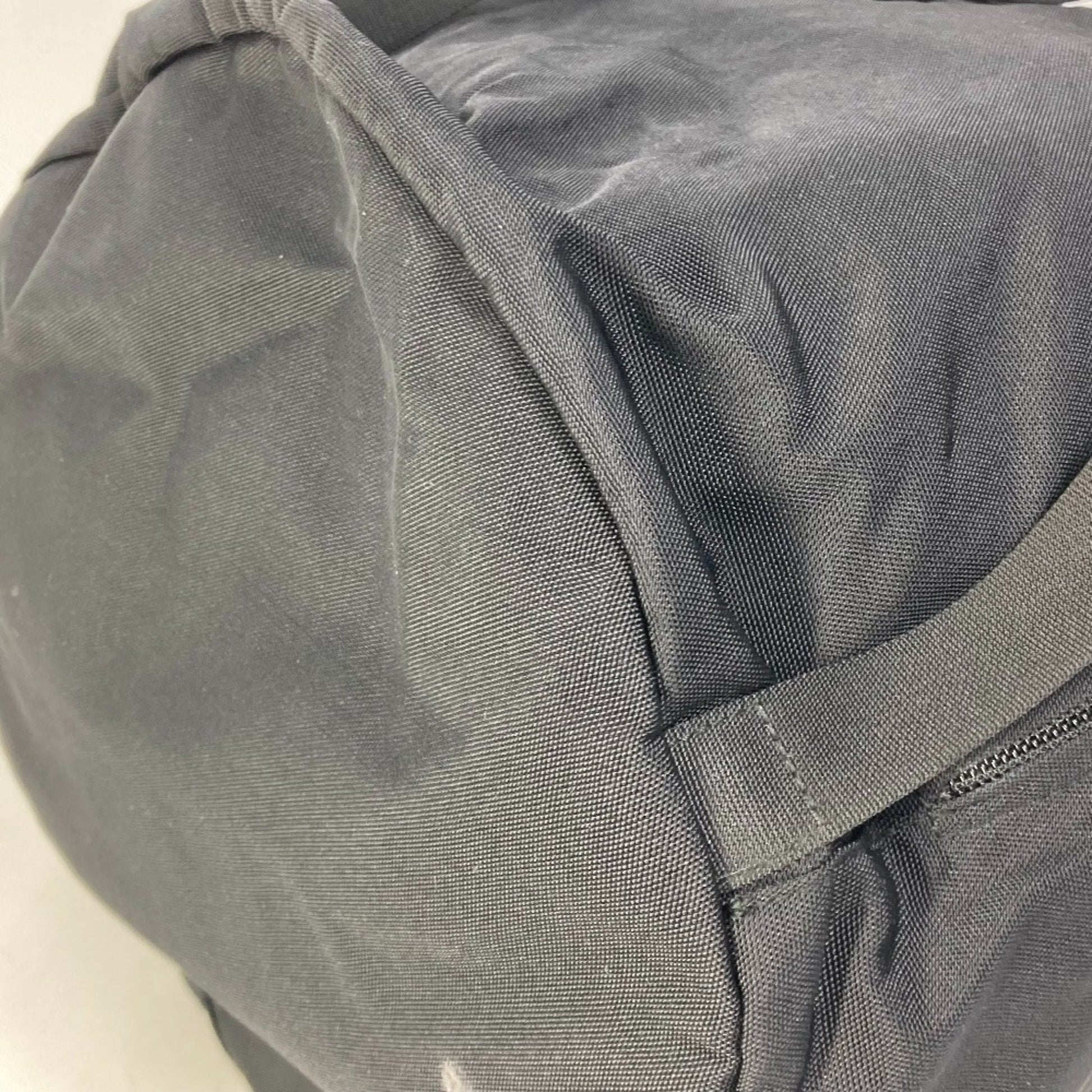 Gucci Black Nylon Leather Backpack