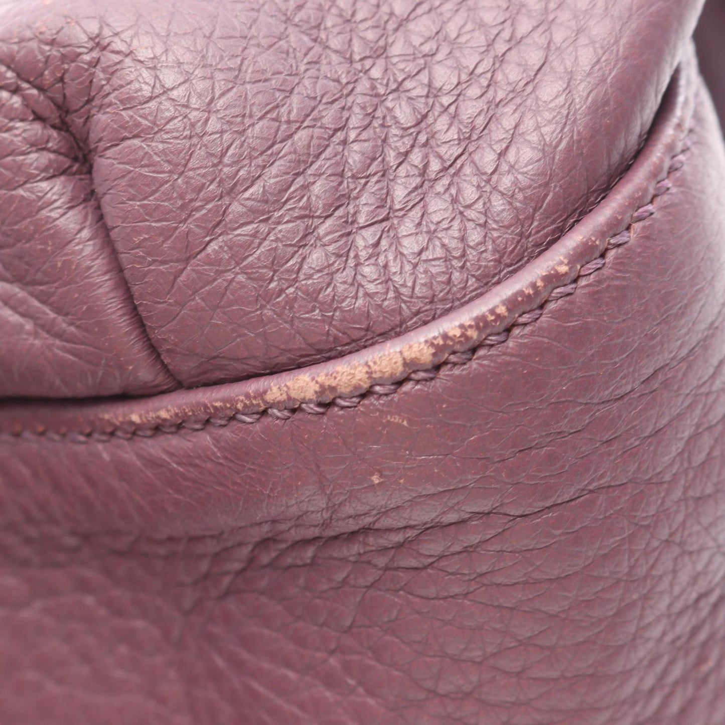 Gucci Purple Leather Shoulder Bag