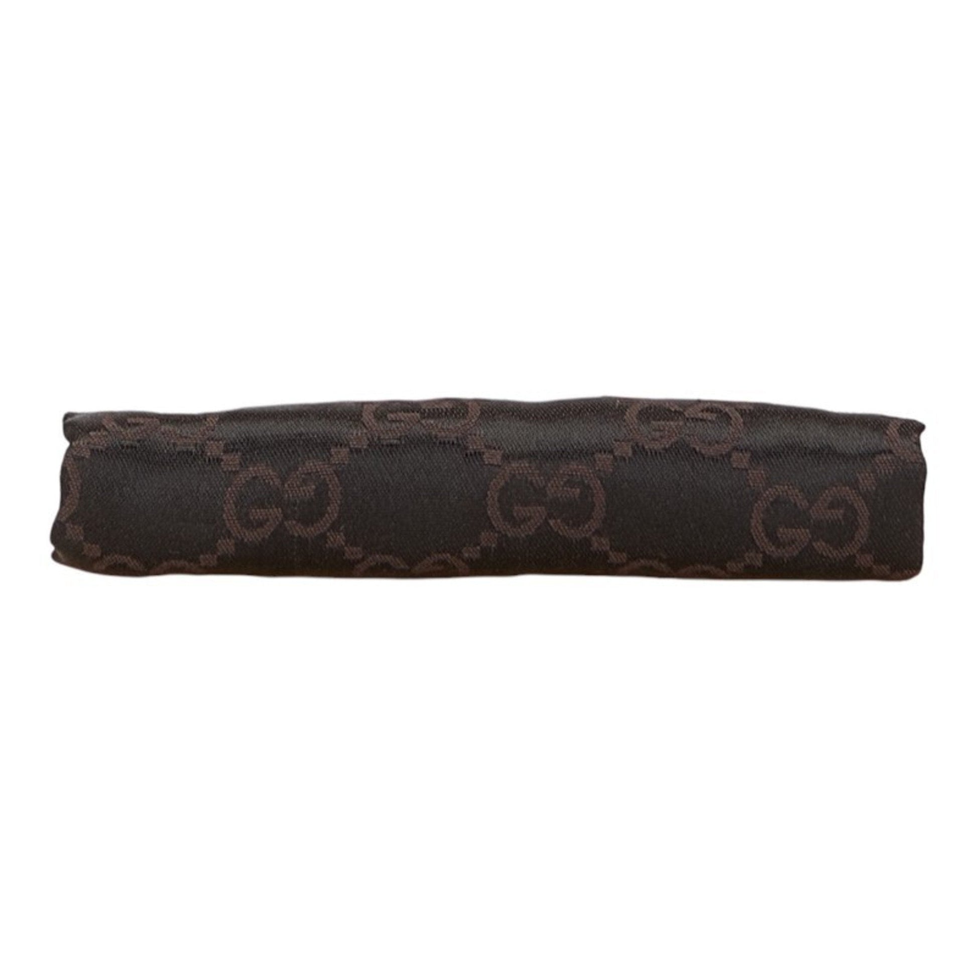 Gucci Beige Brown Canvas Leather Fanny Pack