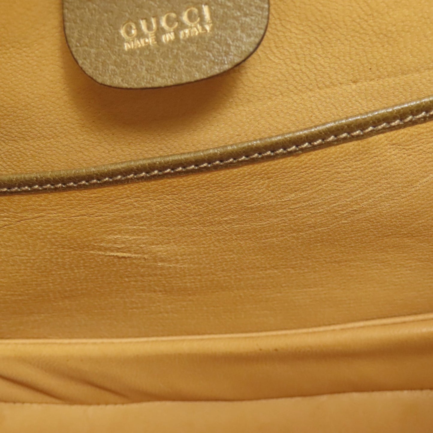 Gucci Brown Leather Handbag
