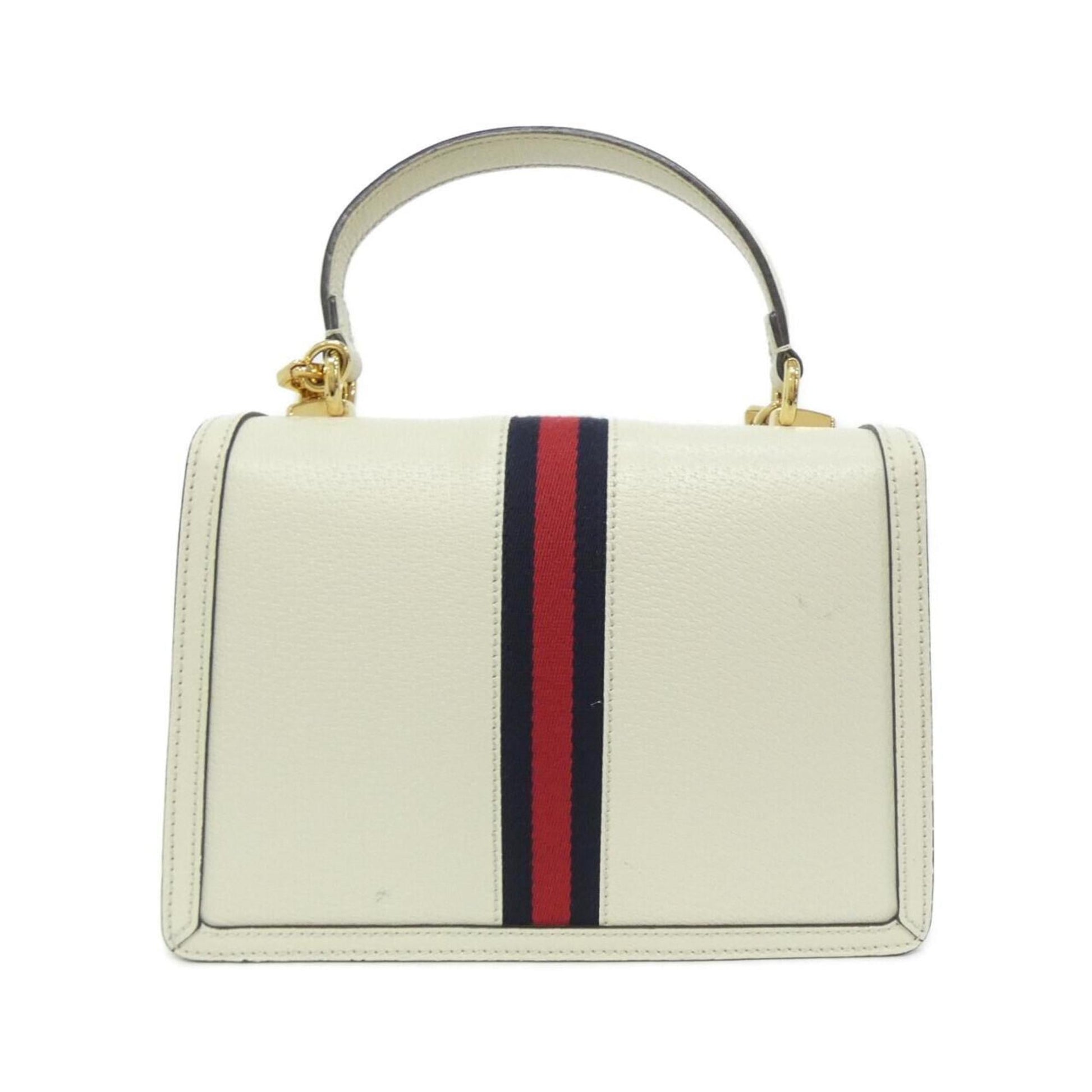 Gucci White Leather Handbag