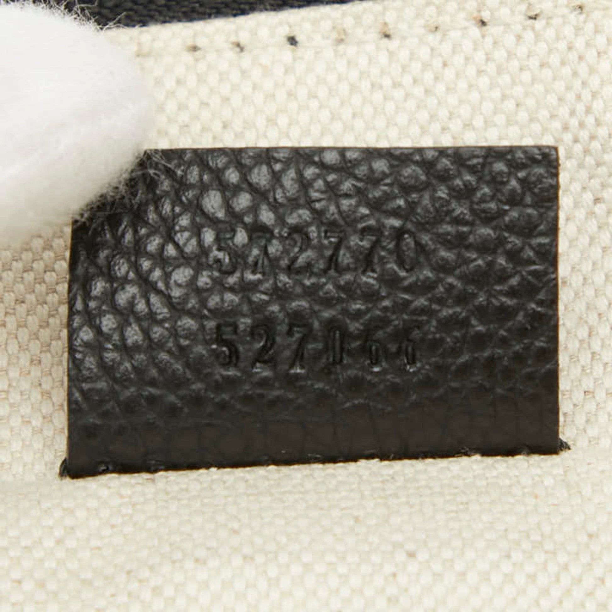 Gucci Black Leather Clutch Bag