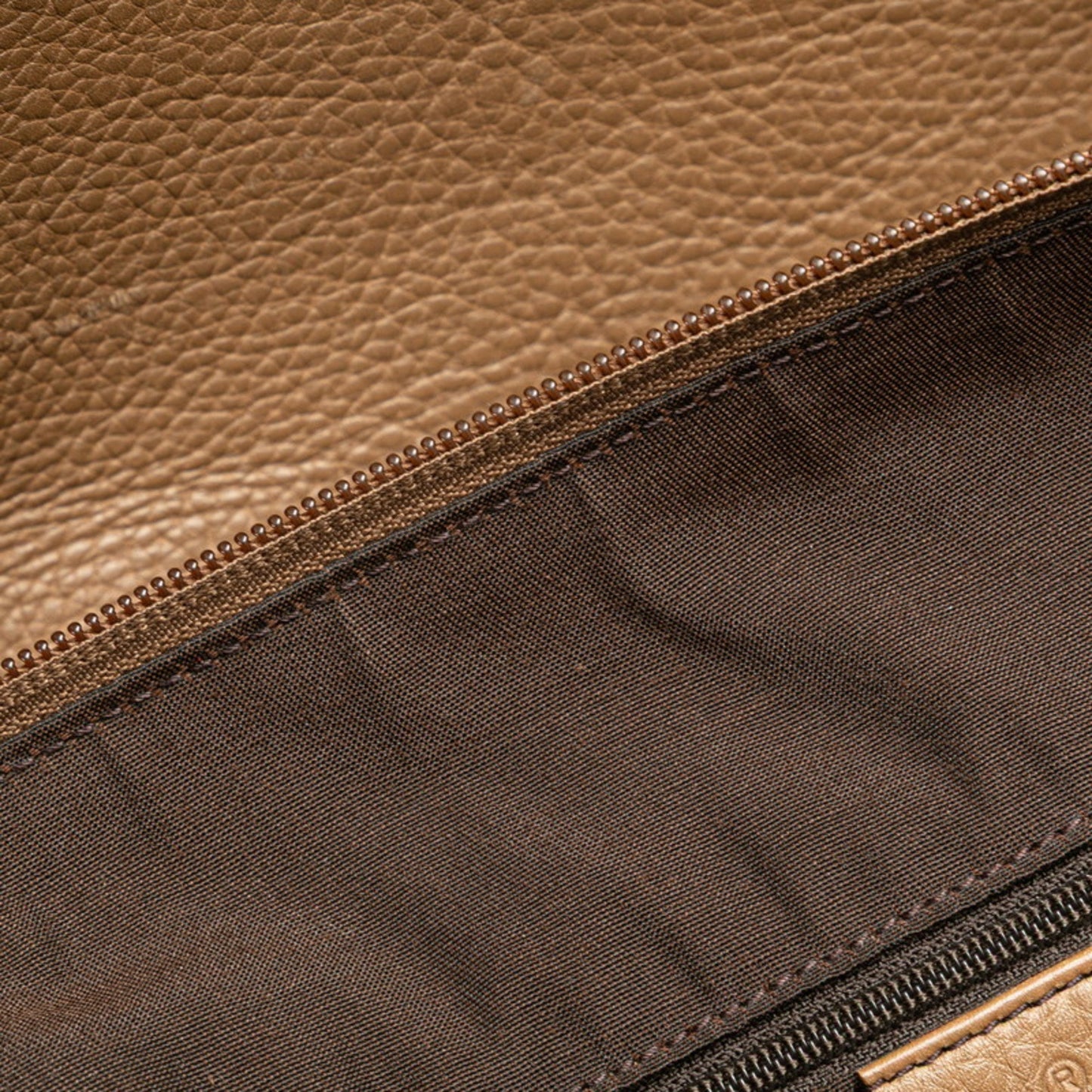 Gucci Brown Leather Shoulder Bag Tote Bag