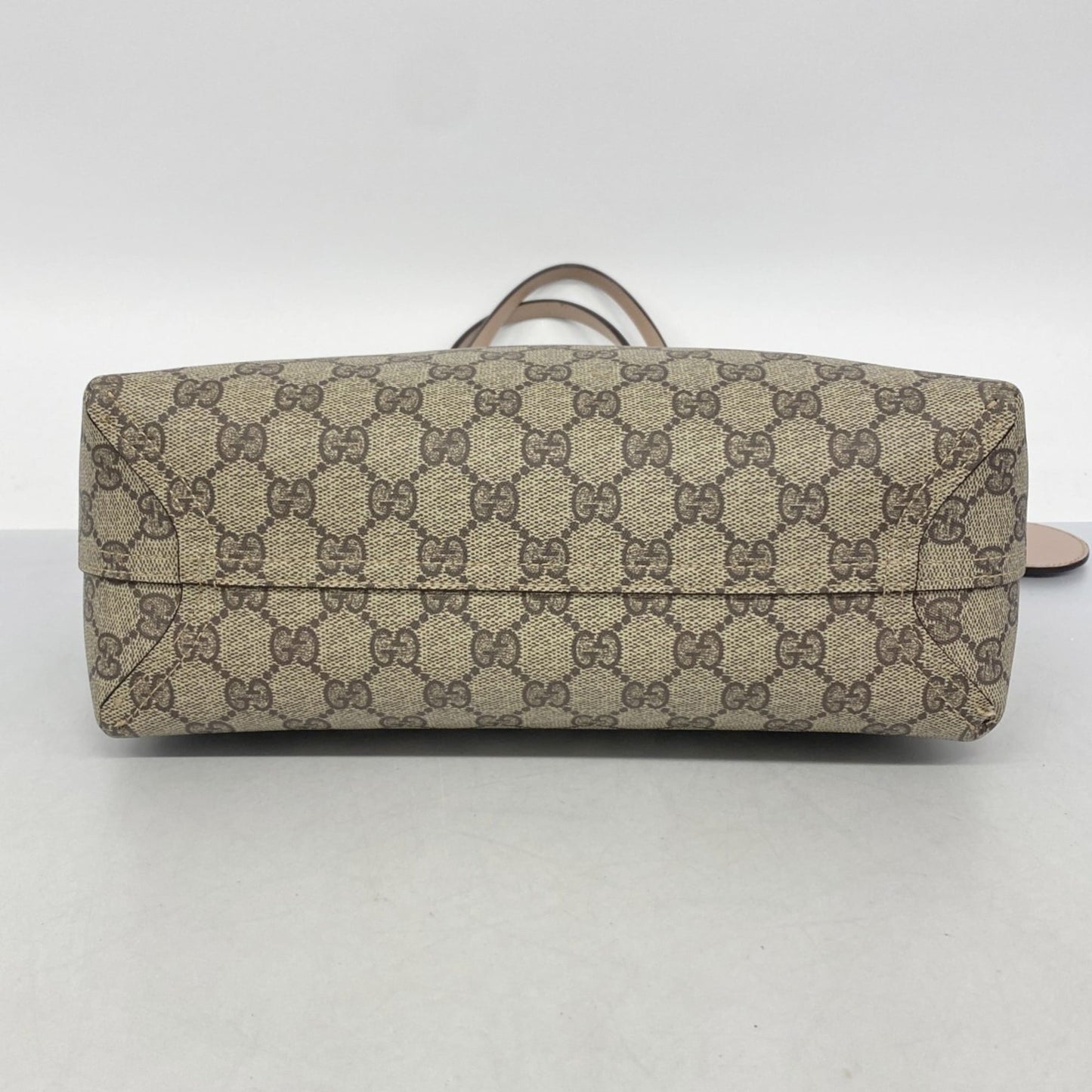 Gucci Beige Pink Pvc Tote Bag