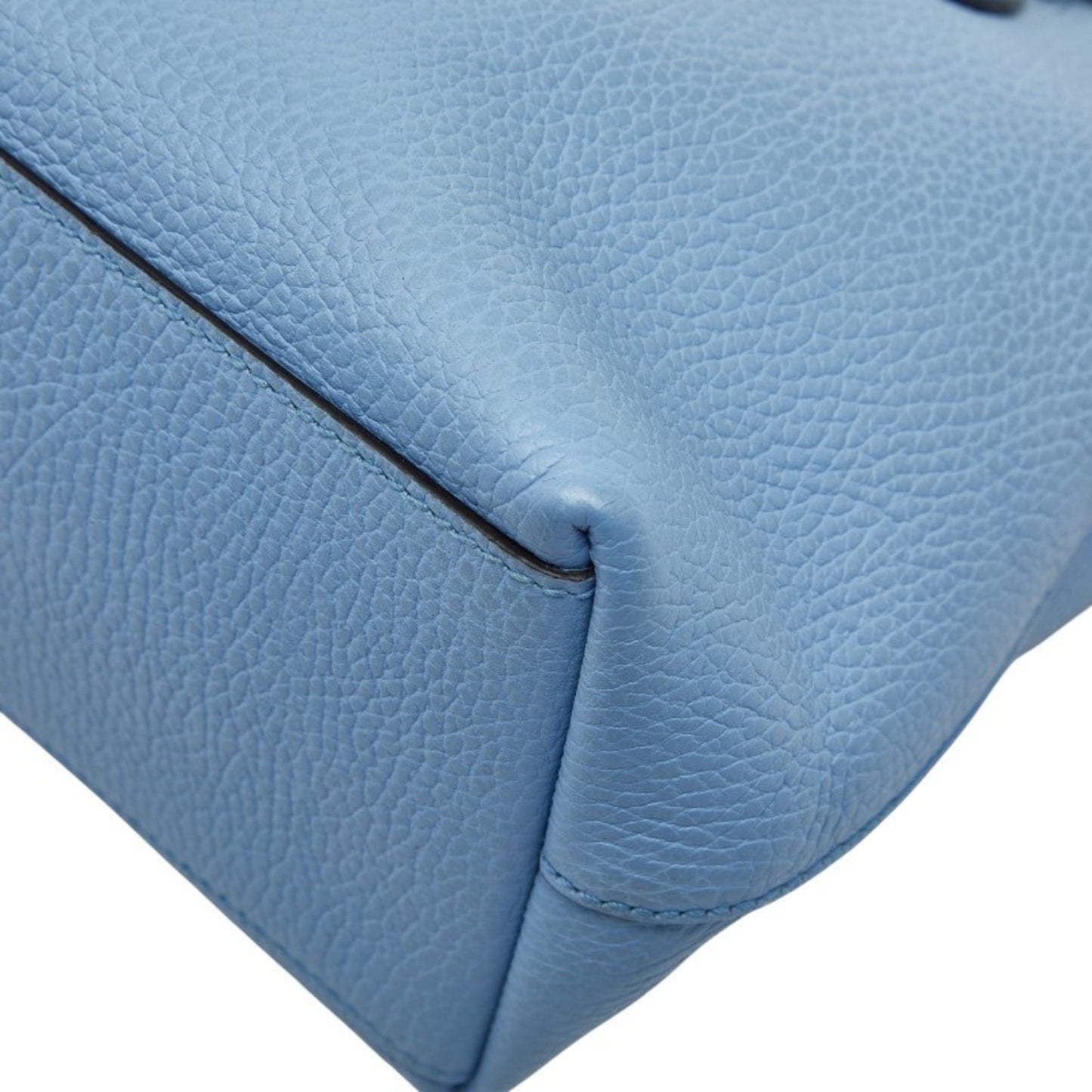 Gucci Light Blue Leather Handbag Shoulder Bag