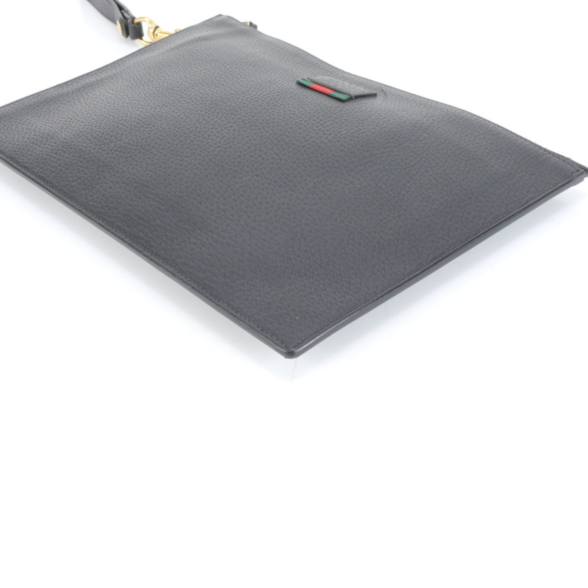 Gucci Black Leather Pouch