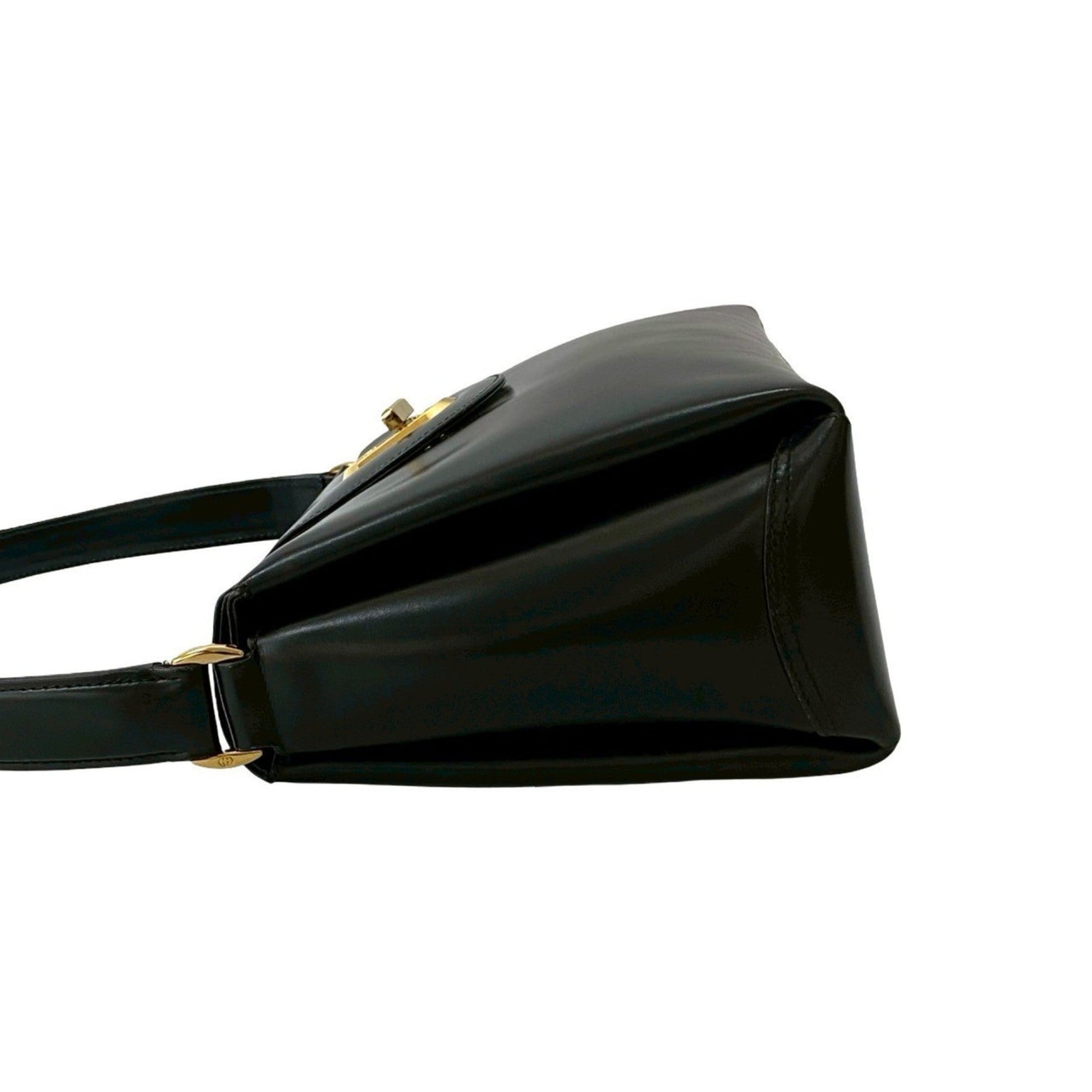 Gucci Black Leather Handbag